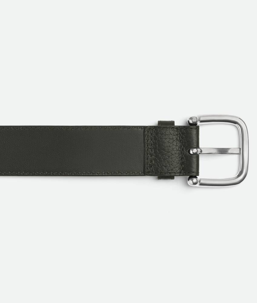 BOTTEGA VENETA Intrecciato编织Taurillon腰带