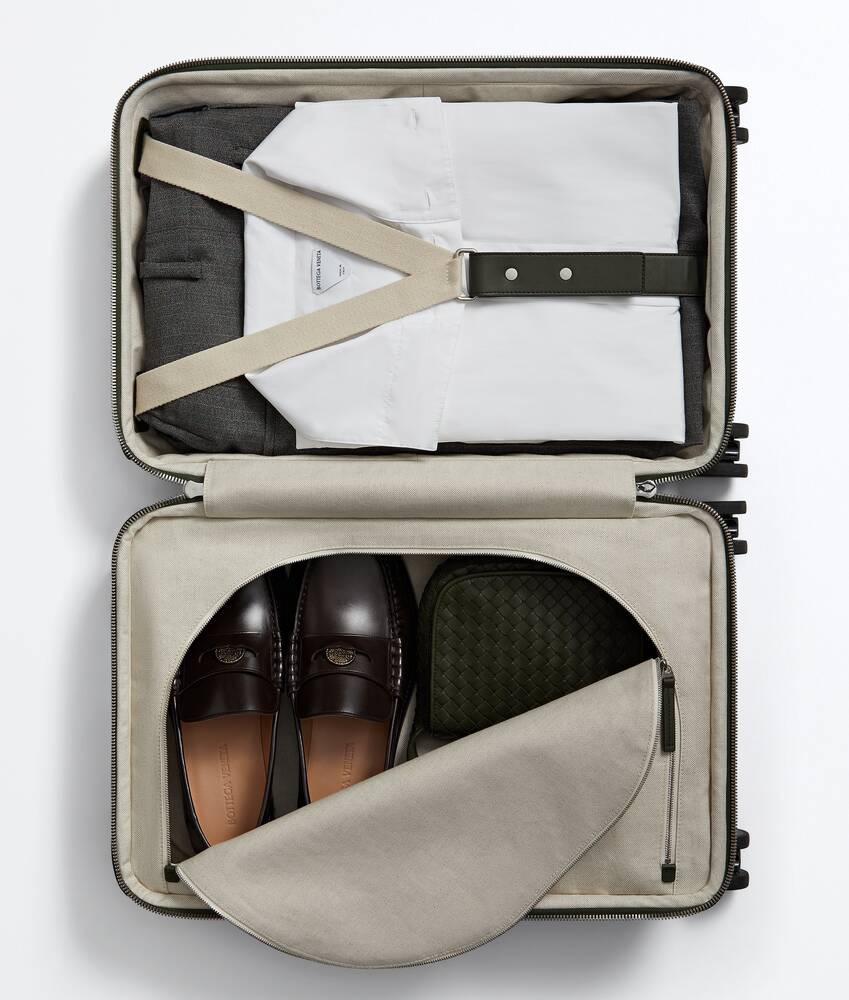 BOTTEGA VENETA Odyssey Intrecciato编织登机手提箱