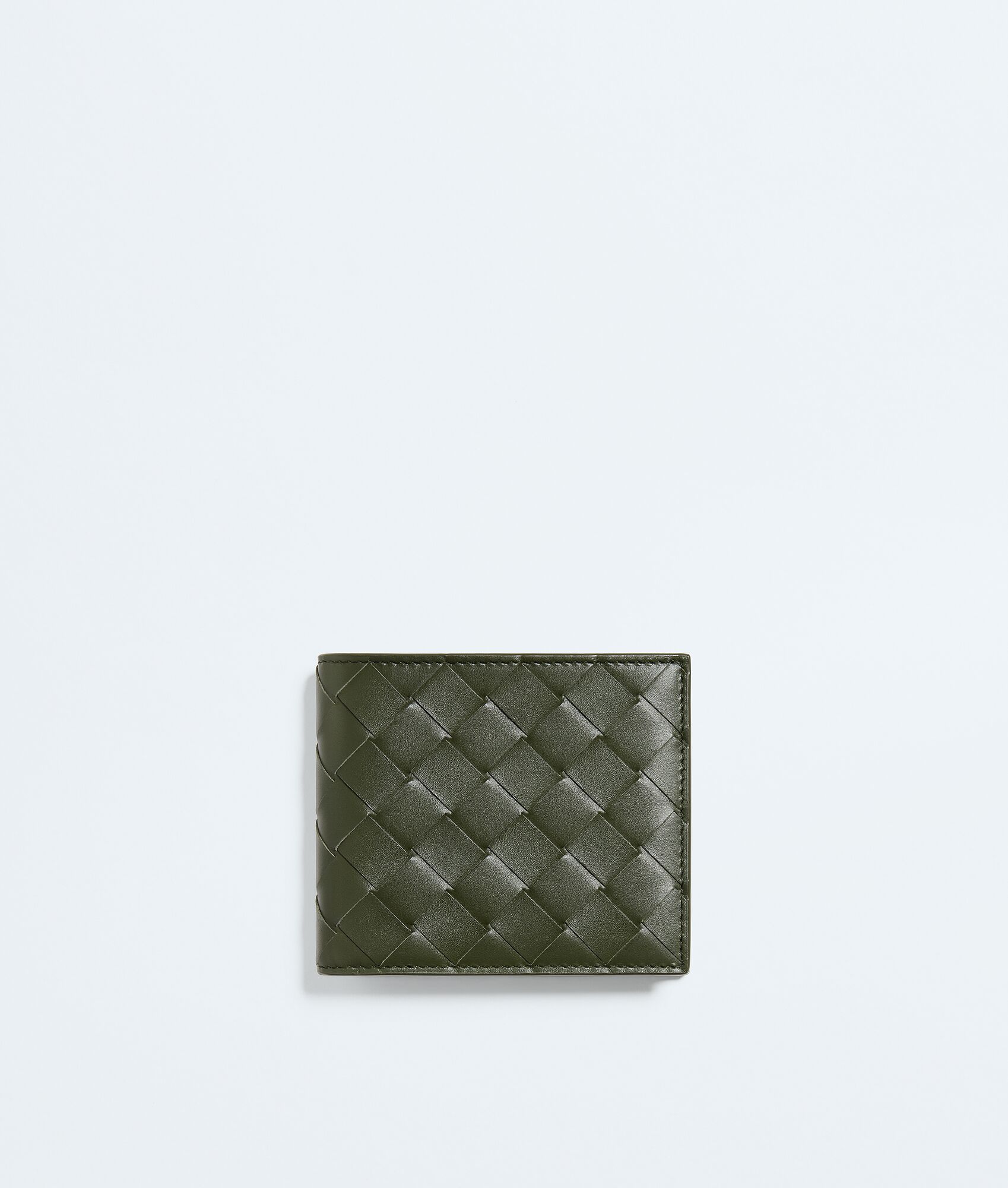BOTTEGA VENETA Intrecciato编织双折钱包