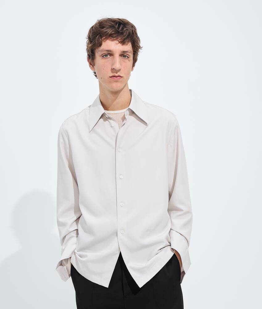 BOTTEGA VENETA 哑光桑蚕丝衬衫