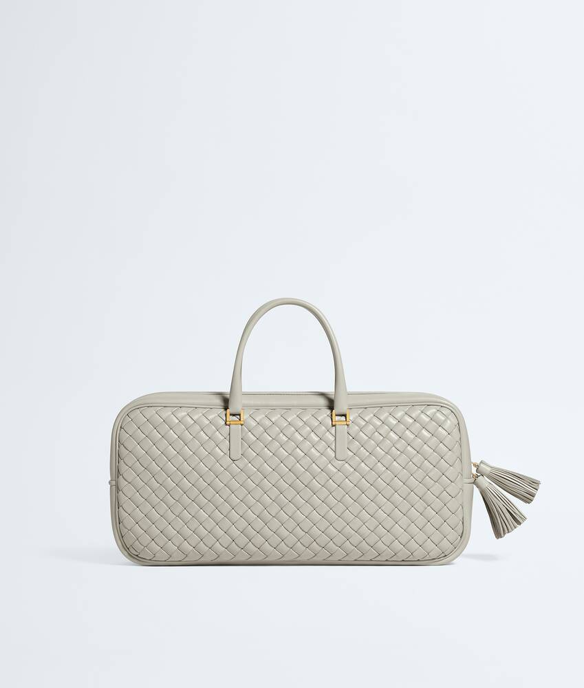 云纱灰小号Elio手提包