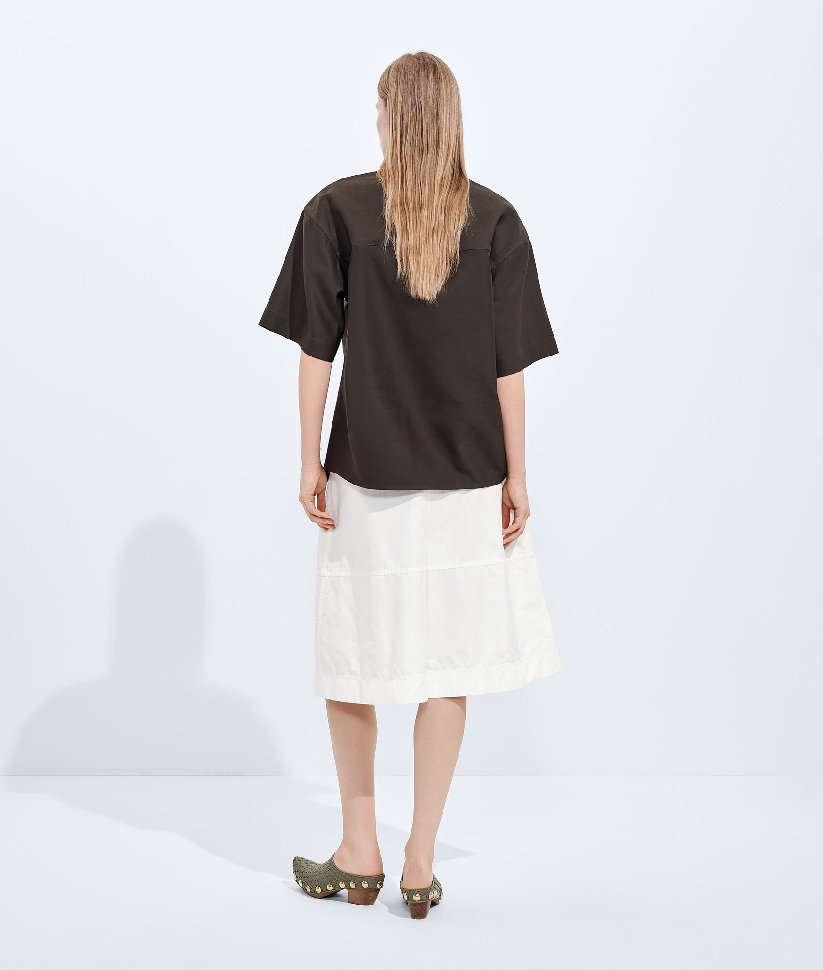 BOTTEGA VENETA 紧致棉布裙裤