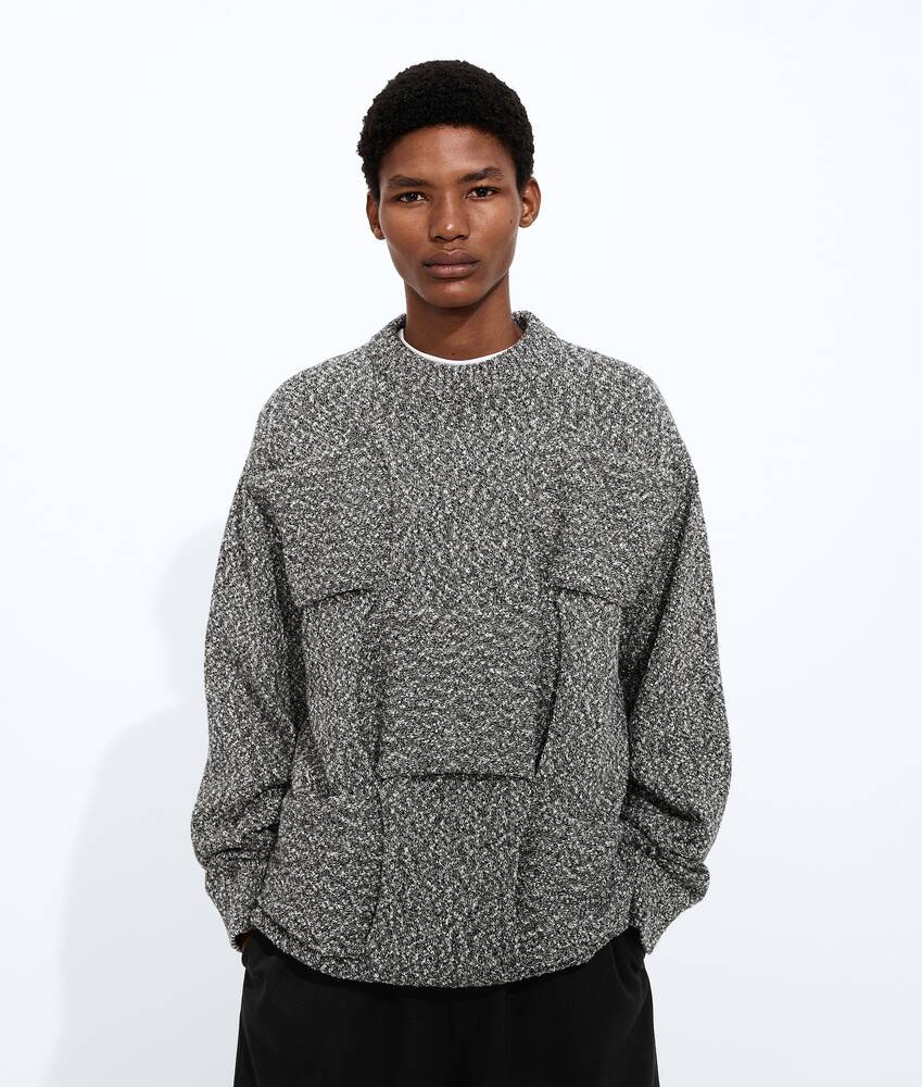BOTTEGA VENETA Intrecciato编织棉质针织衫