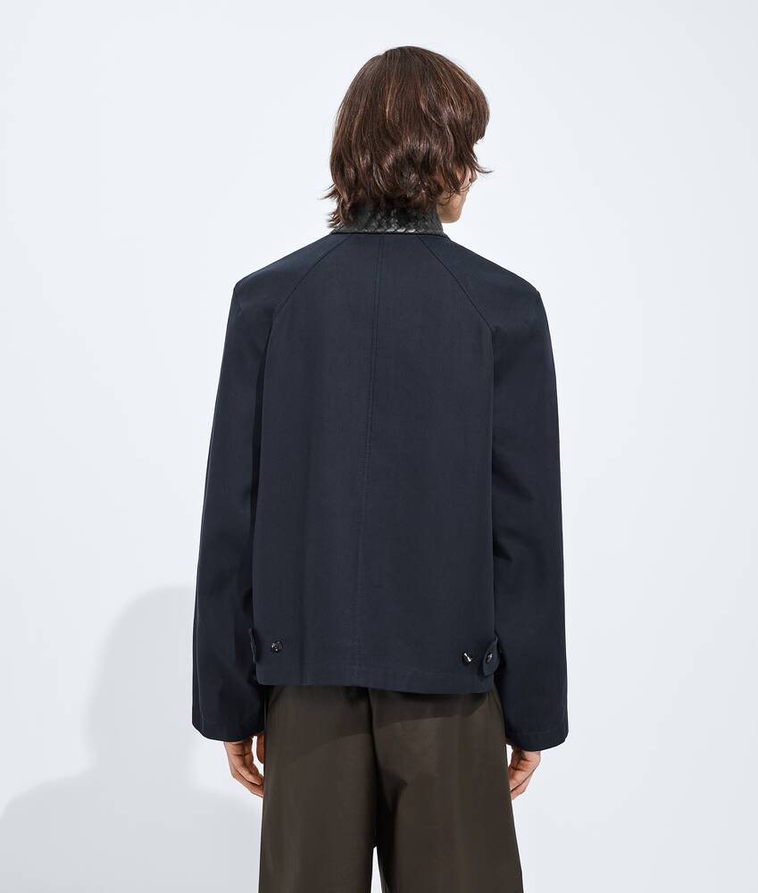BOTTEGA VENETA 棉质华达呢哈灵顿夹克