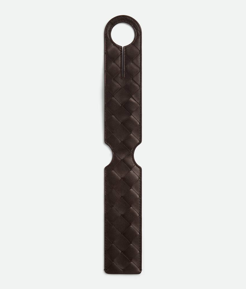 BOTTEGA VENETA Intrecciato编织长款标签夹