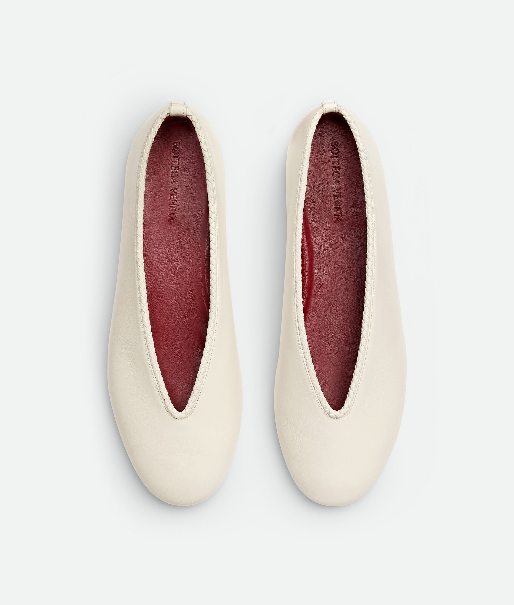 BOTTEGA VENETA 女士Rosa芭蕾舞鞋