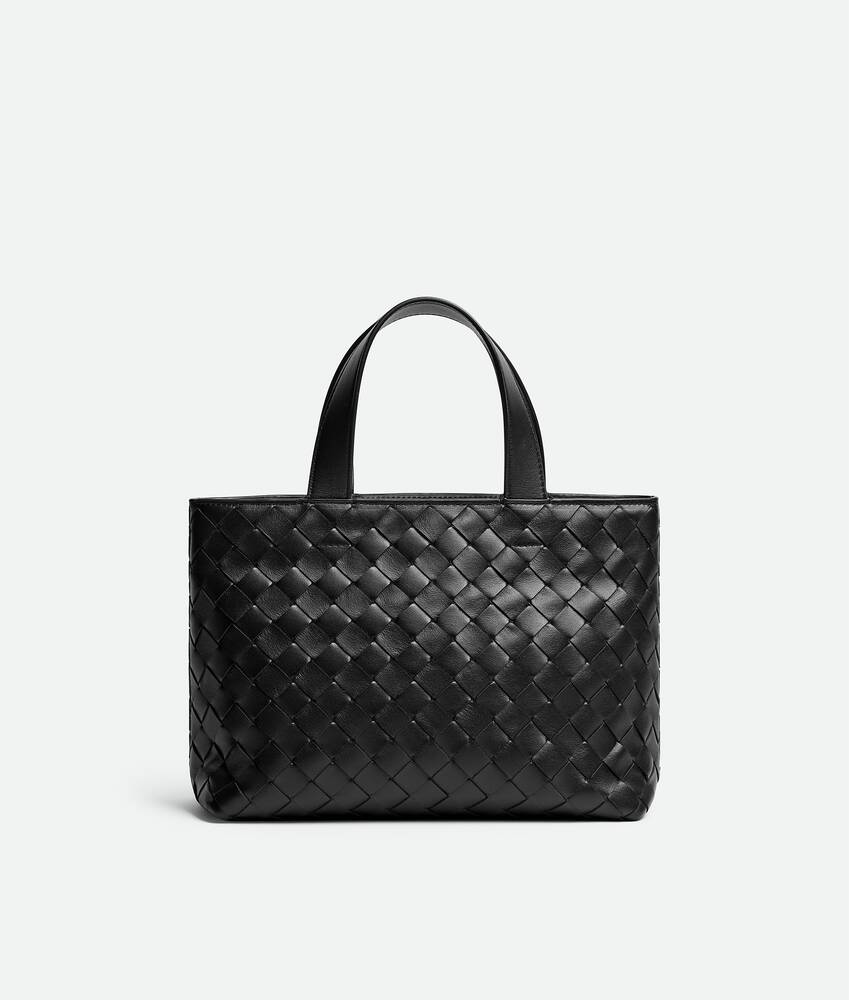 BOTTEGA VENETA 迷你Intrecciato编织拉链托特手袋