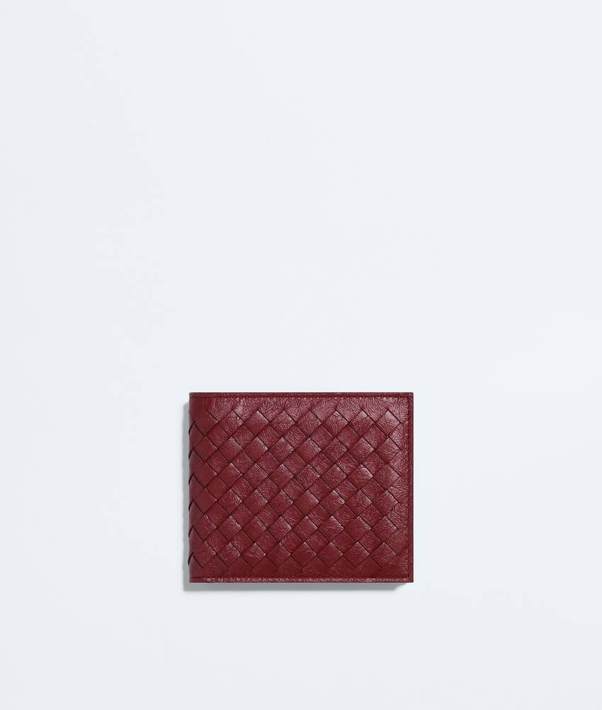 BOTTEGA VENETA  编织菌丝纤维双折钱包