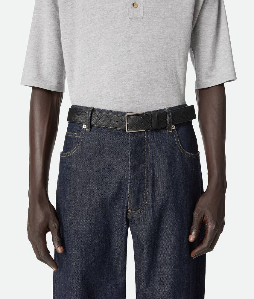 BOTTEGA VENETA Intrecciato编织腰带