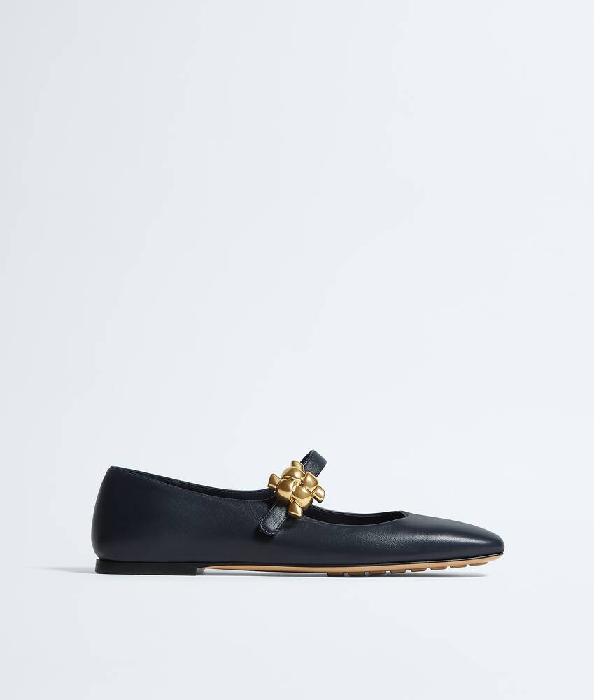 BOTTEGA VENETA 女士Charlotte玛丽珍平底芭蕾舞鞋