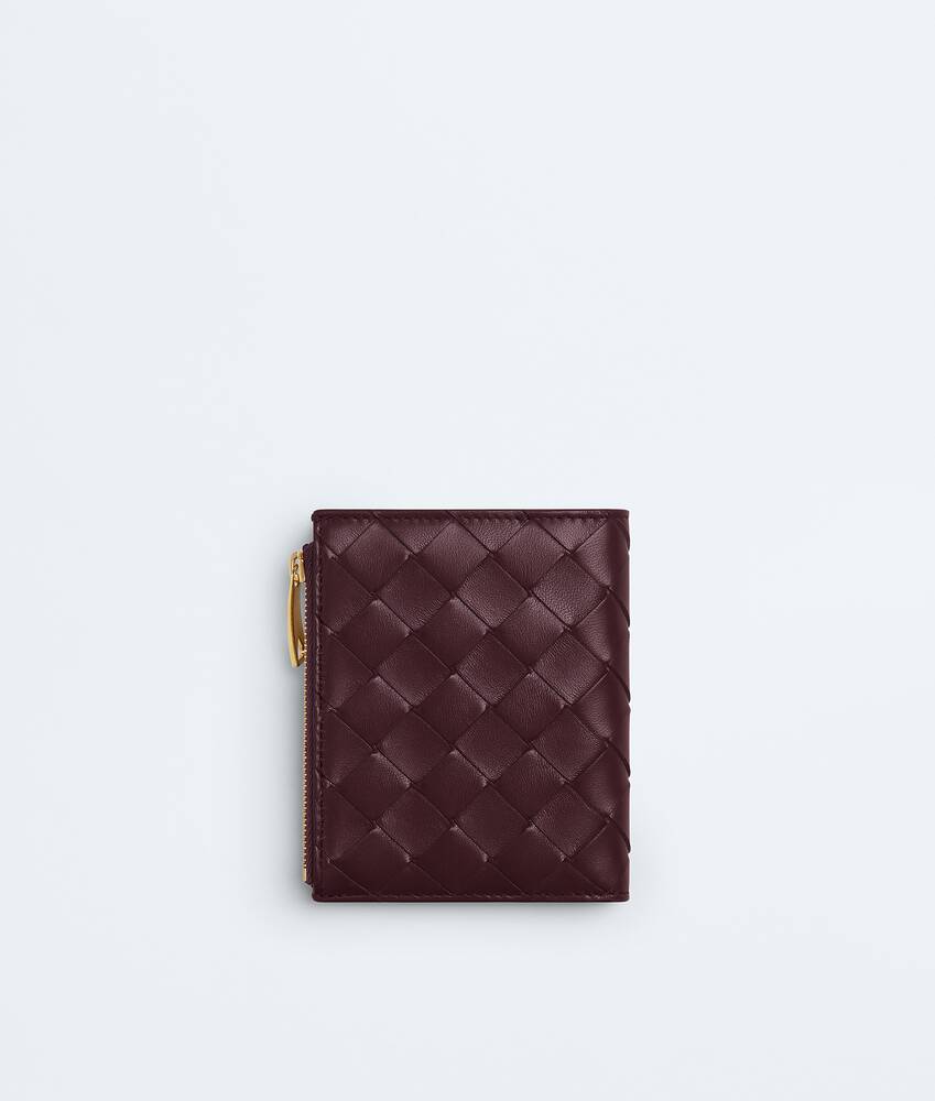 BOTTEGA VENETA 小号Intrecciato编织双折钱包