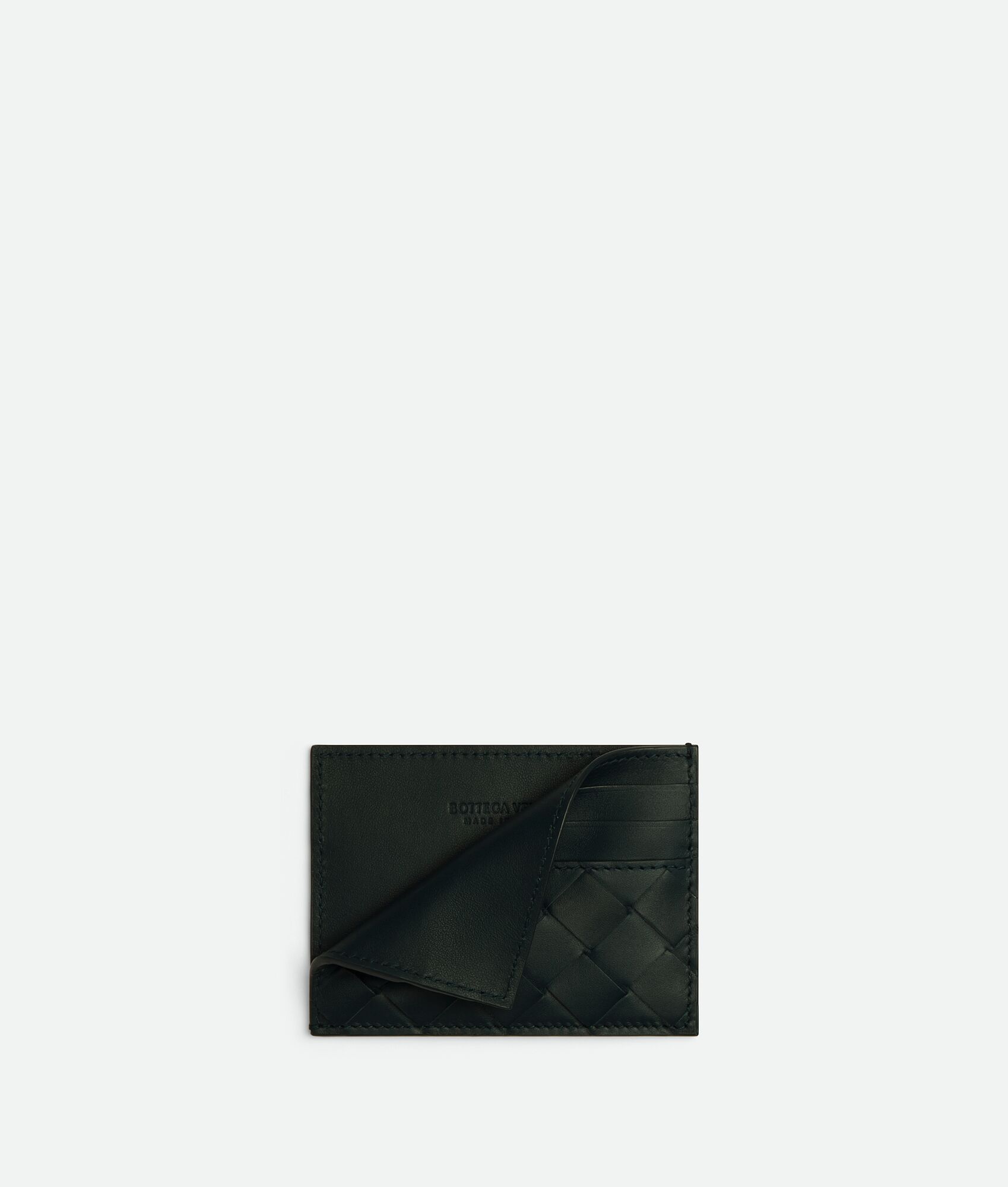 BOTTEGA VENETA Intrecciato编织信用卡包