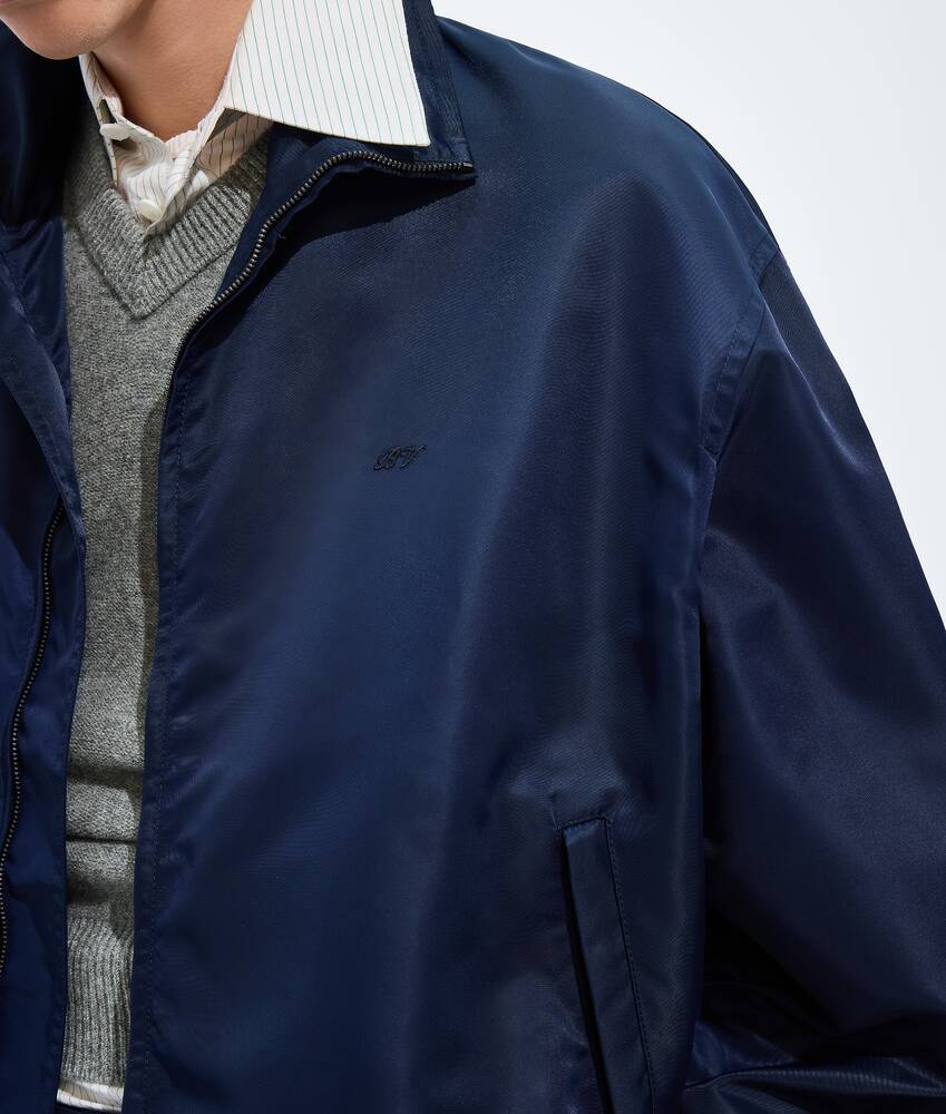 BOTTEGA VENETA 丝缎质感尼龙束腰夹克