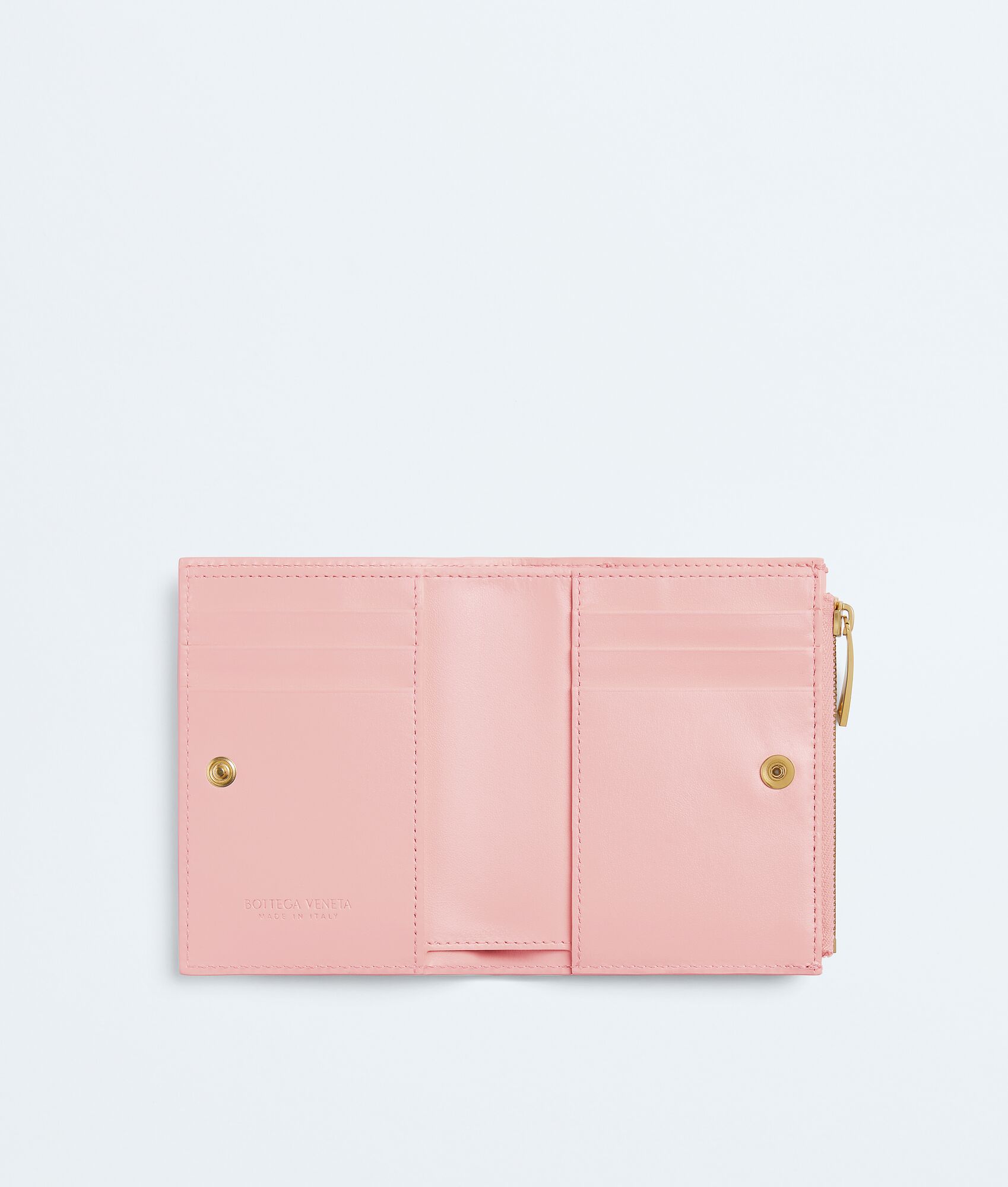 BOTTEGA VENETA 小号Intrecciato编织双折钱包