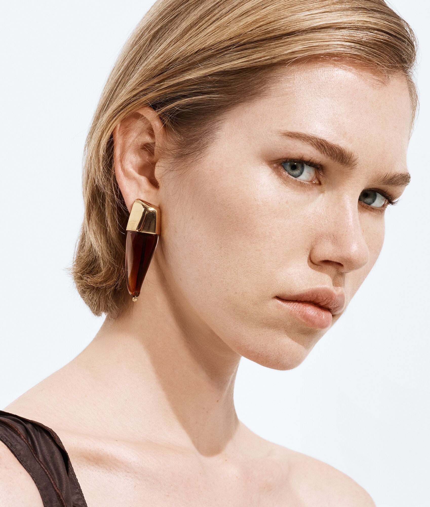 BOTTEGA VENETA 大号Prisma耳环