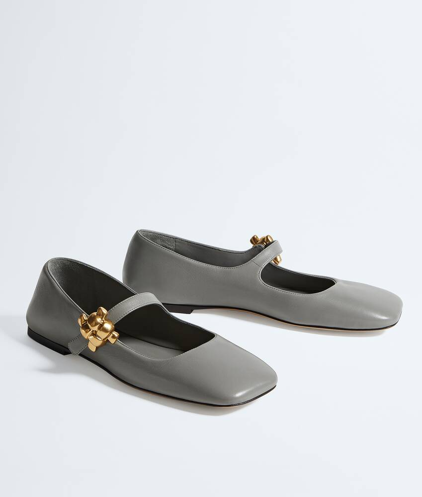 BOTTEGA VENETA 女士Charlotte玛丽珍平底芭蕾舞鞋