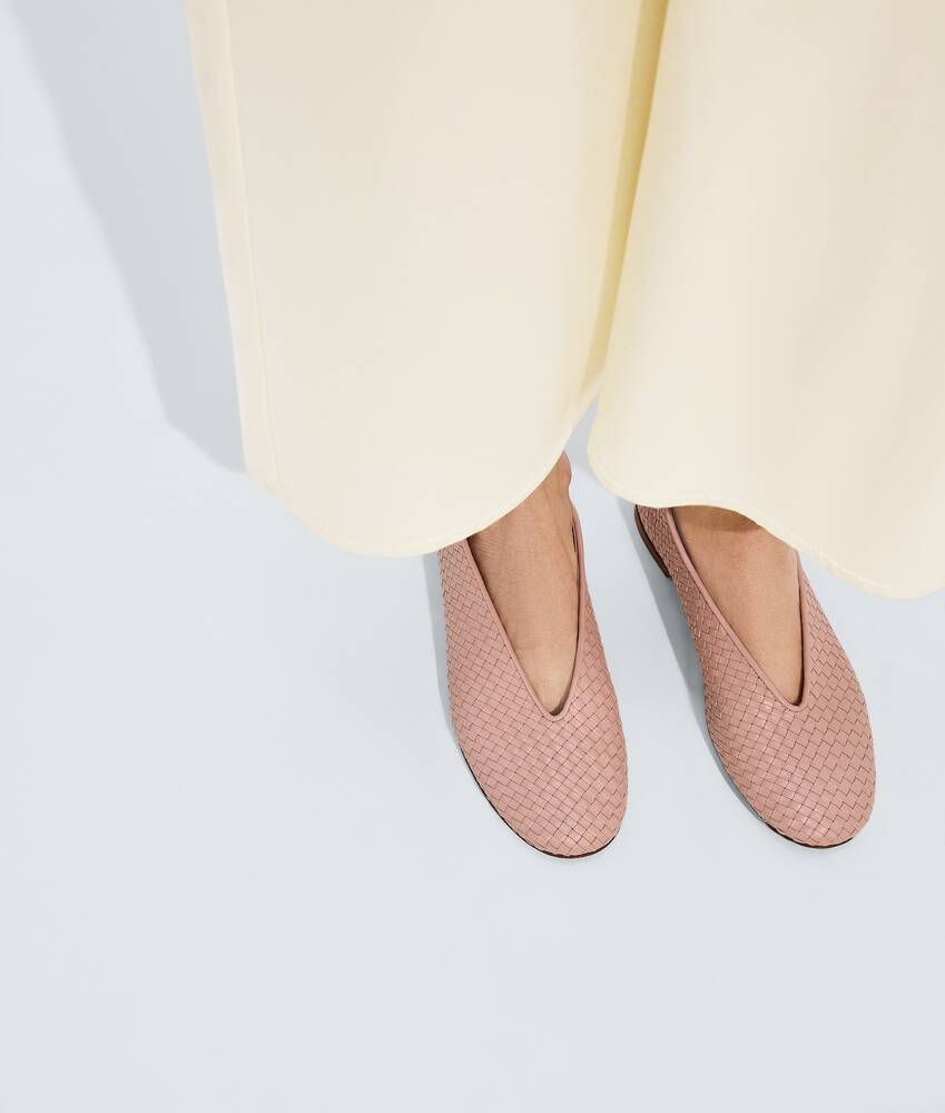 BOTTEGA VENETA 女士Rosa芭蕾舞鞋