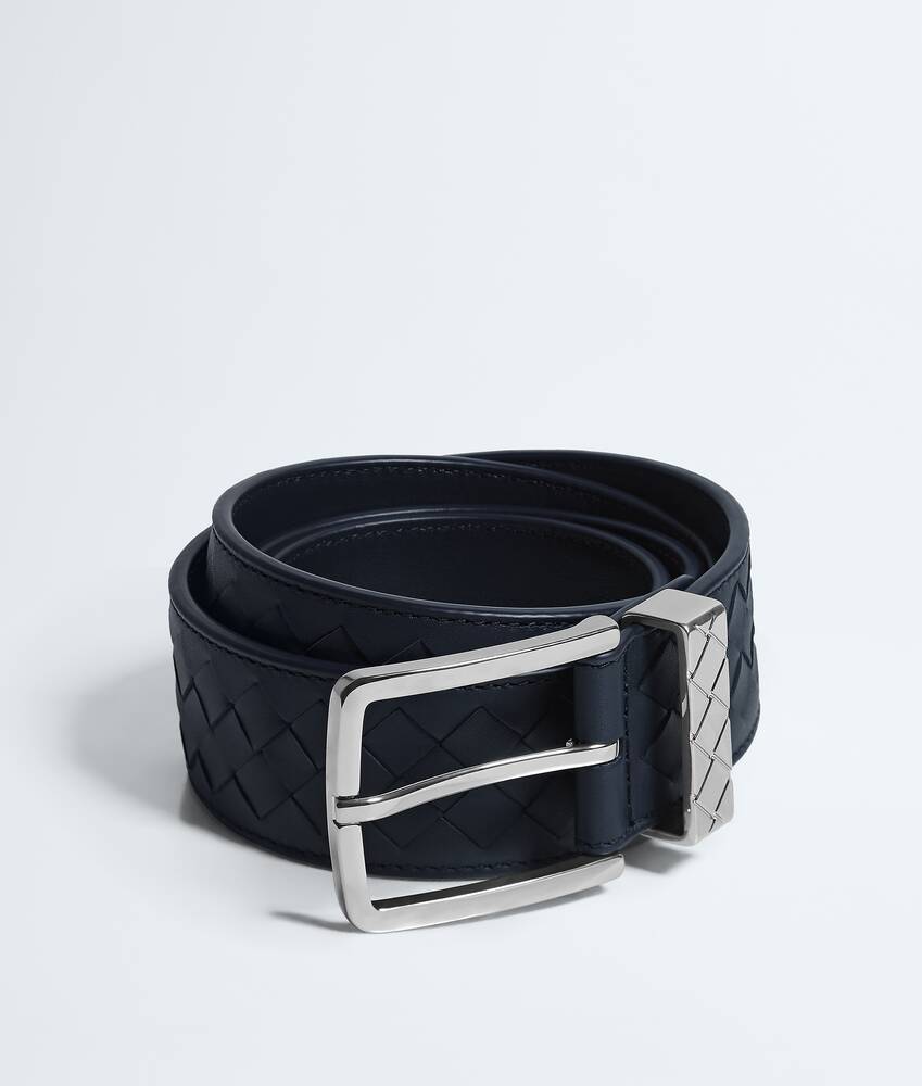 BOTTEGA VENETA Intreccio编织圆环腰带