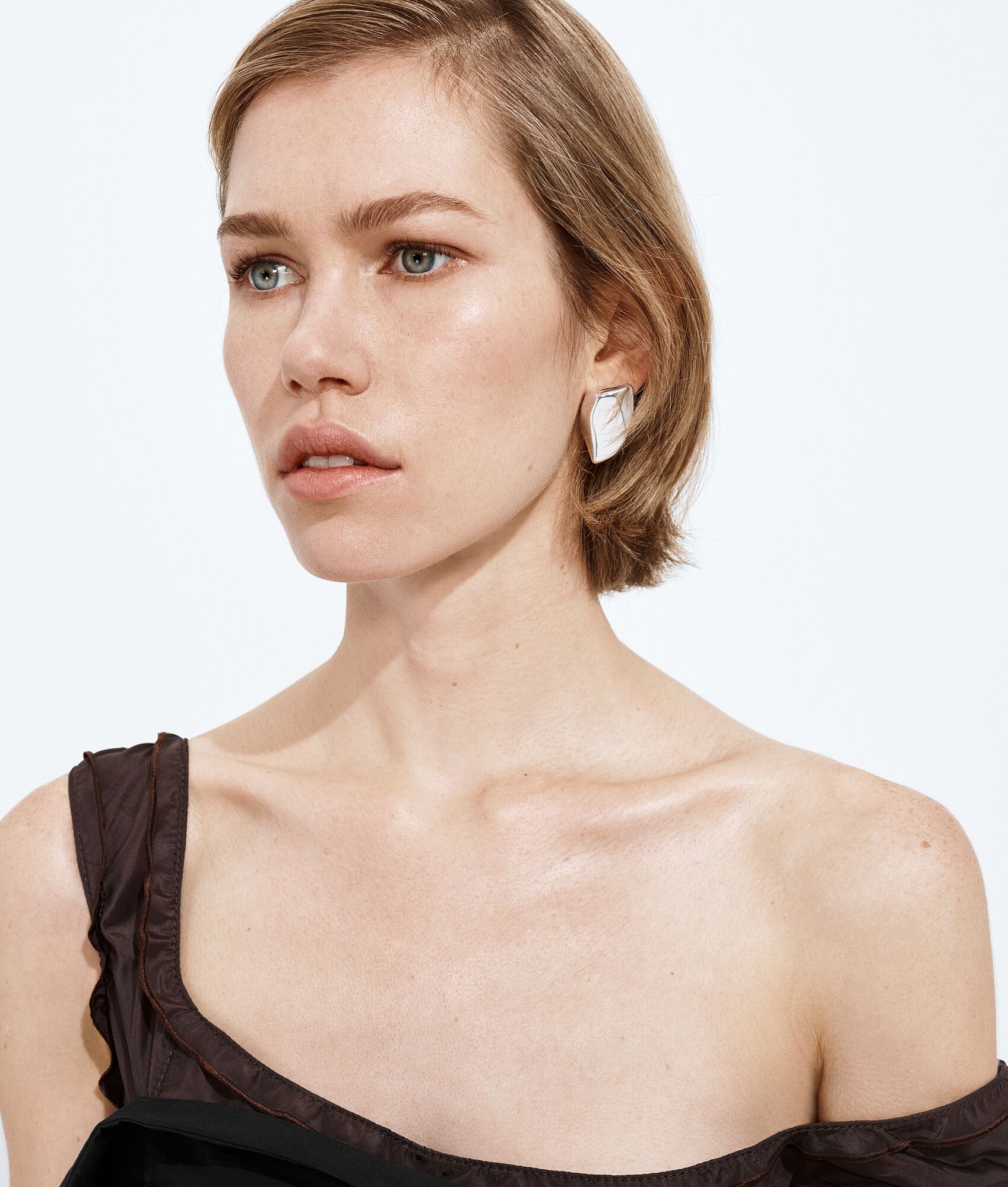 BOTTEGA VENETA 小号Prisma耳环