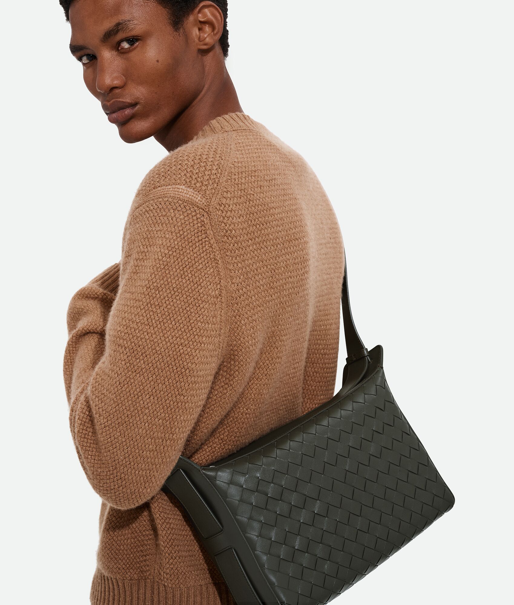 BOTTEGA VENETA Intrecciato编织Tribeca手提包