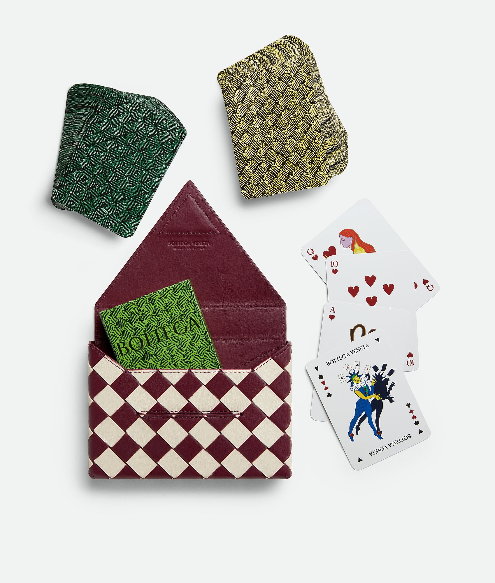 BOTTEGA VENETA Intrecciato编织扑克牌套装