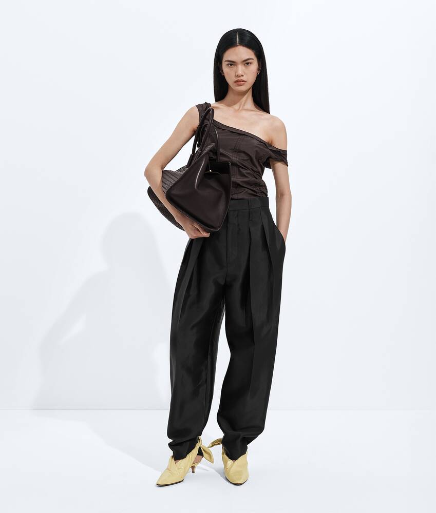BOTTEGA VENETA 水洗桑蚕丝塔夫绸上衣
