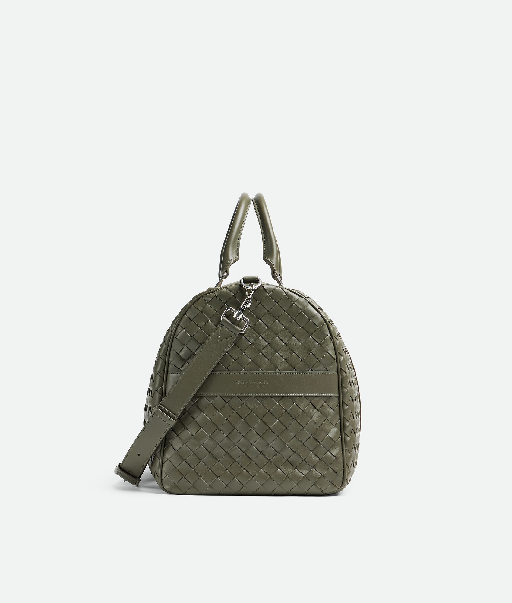 BOTTEGA VENETA Intrecciato编织登机旅行包