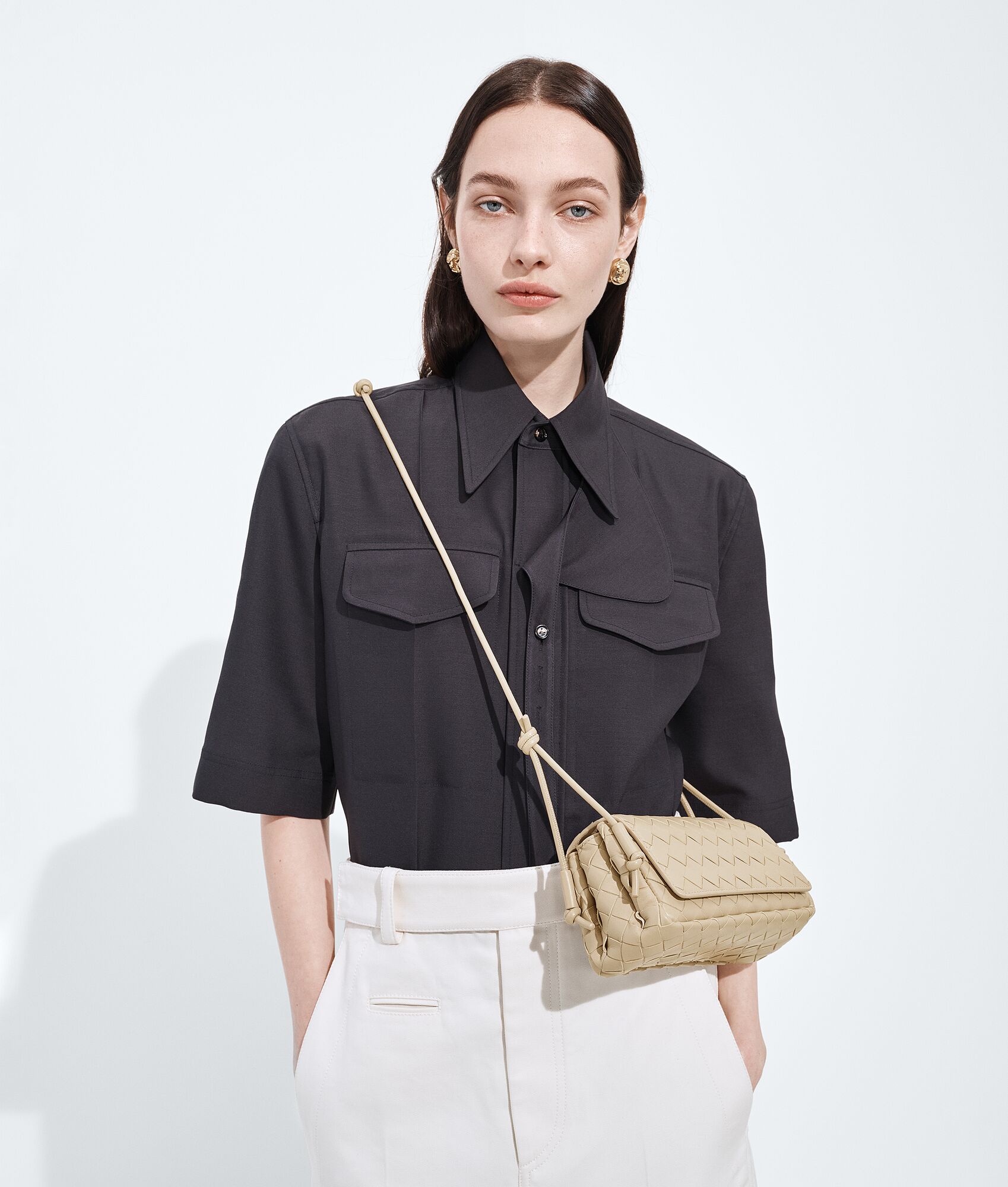 BOTTEGA VENETA Notturno斜挎包