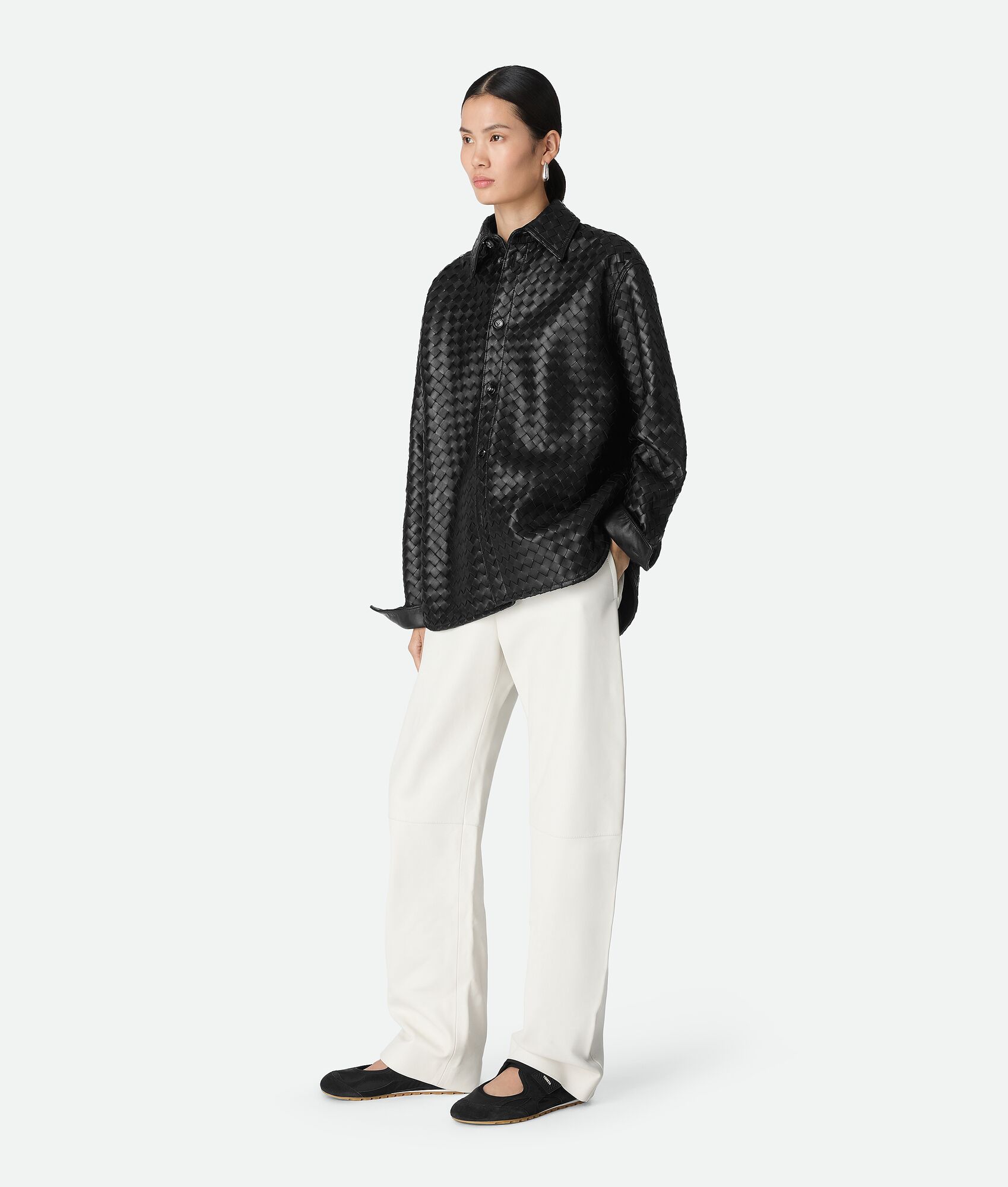 BOTTEGA VENETA 女士Orbit Flash玛丽珍运动鞋