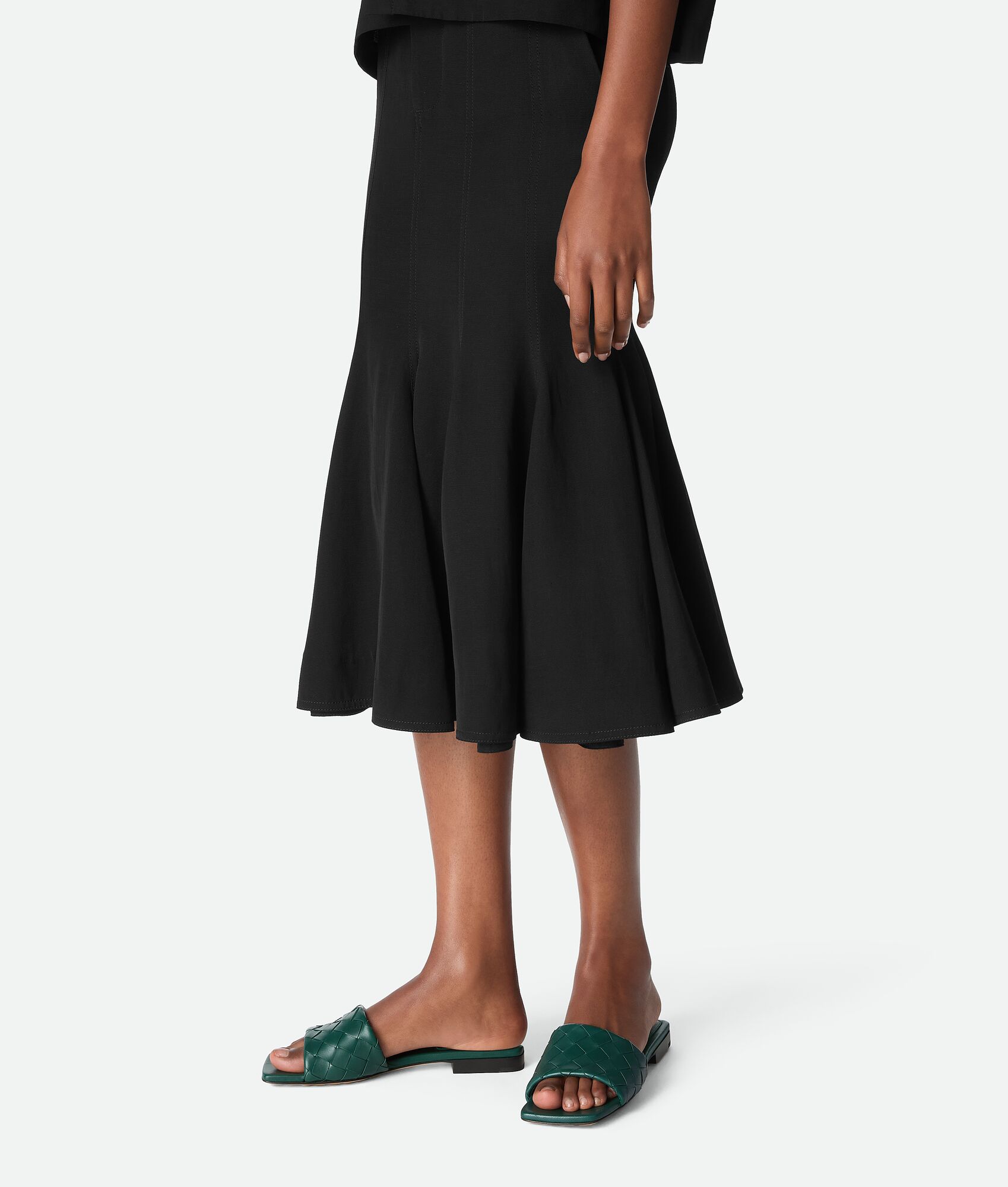 BOTTEGA VENETA 女士Parco平底穆勒鞋