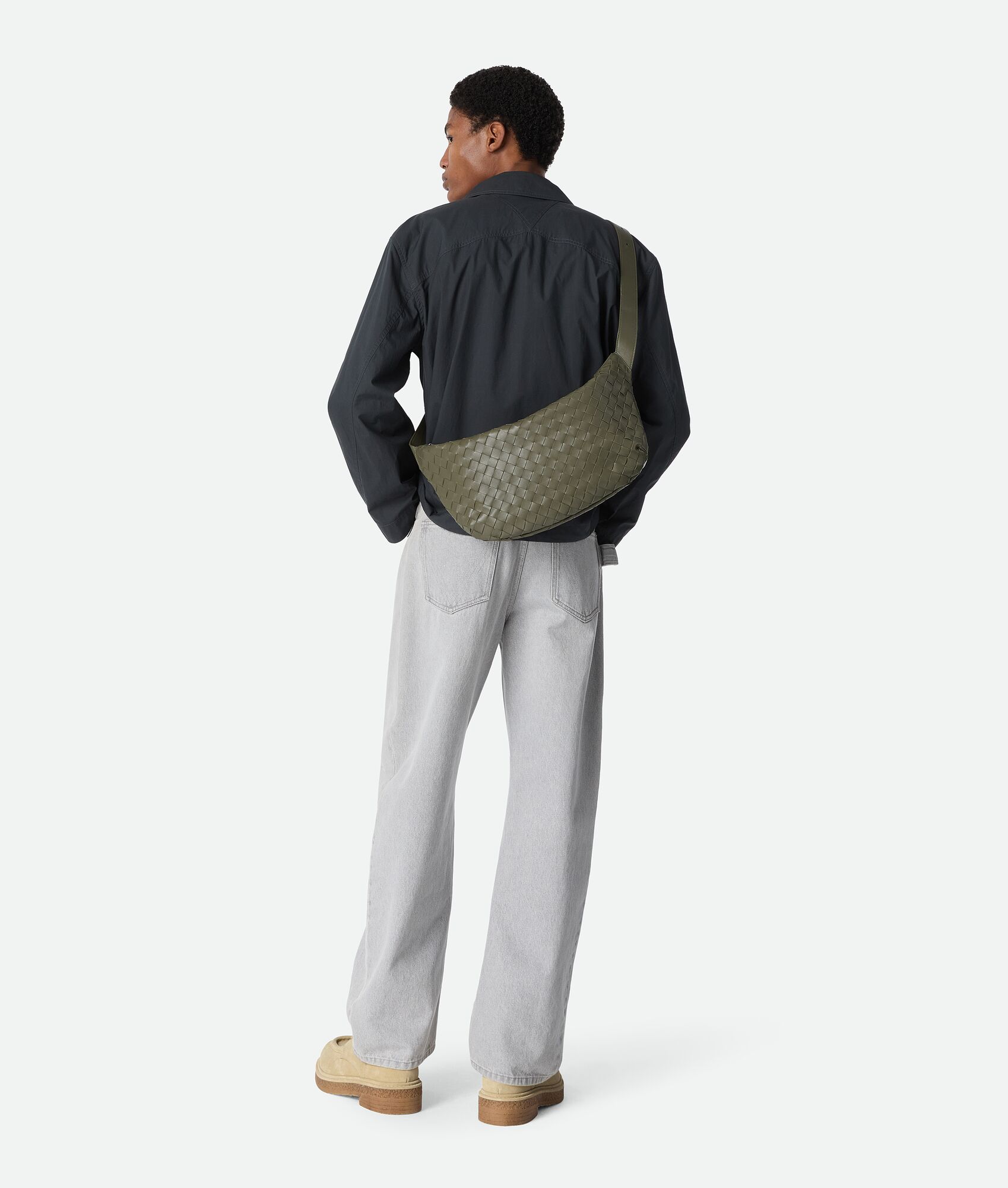 BOTTEGA VENETA Intrecciato编织Day单肩包