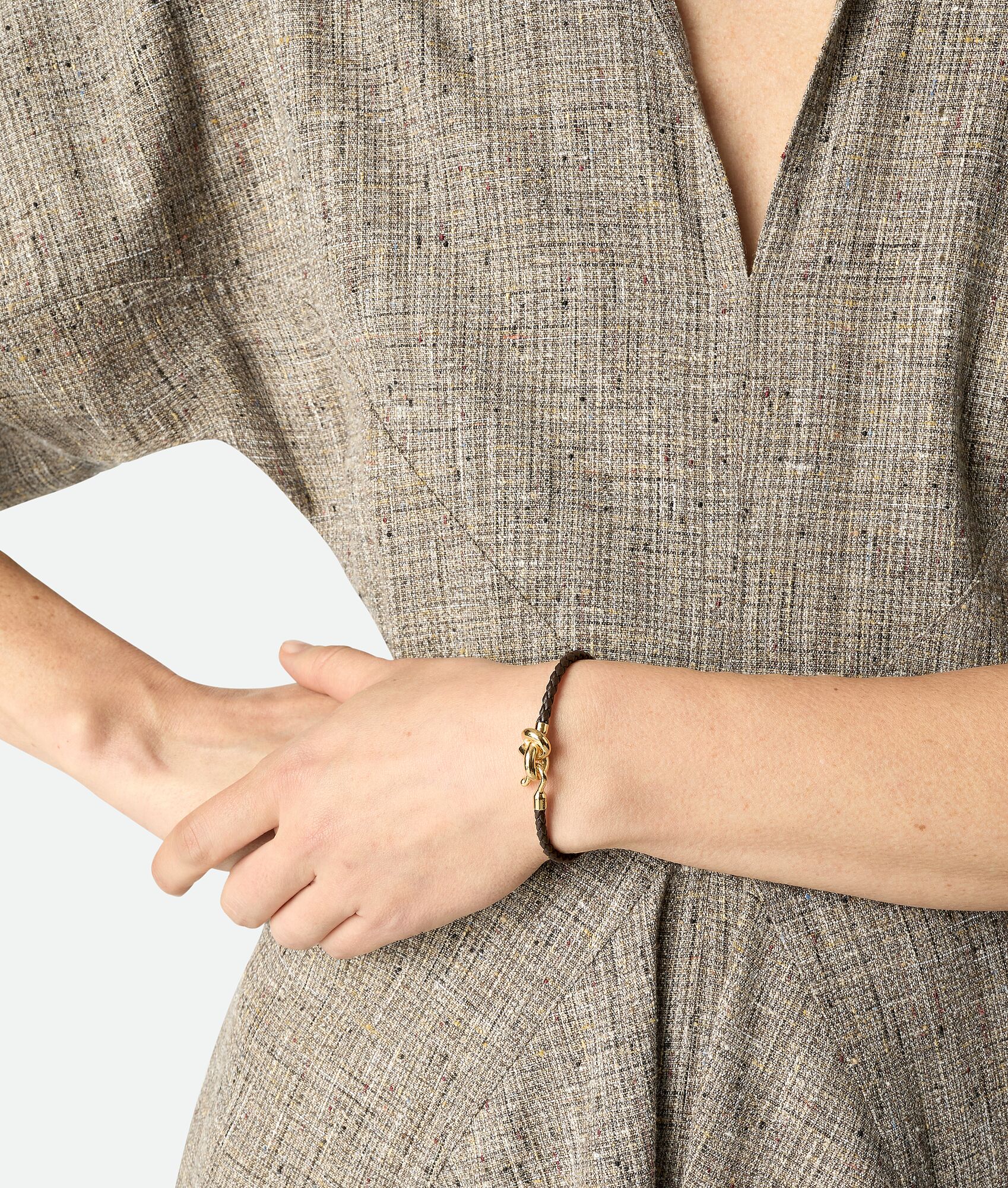 BOTTEGA VENETA Knot皮革手链