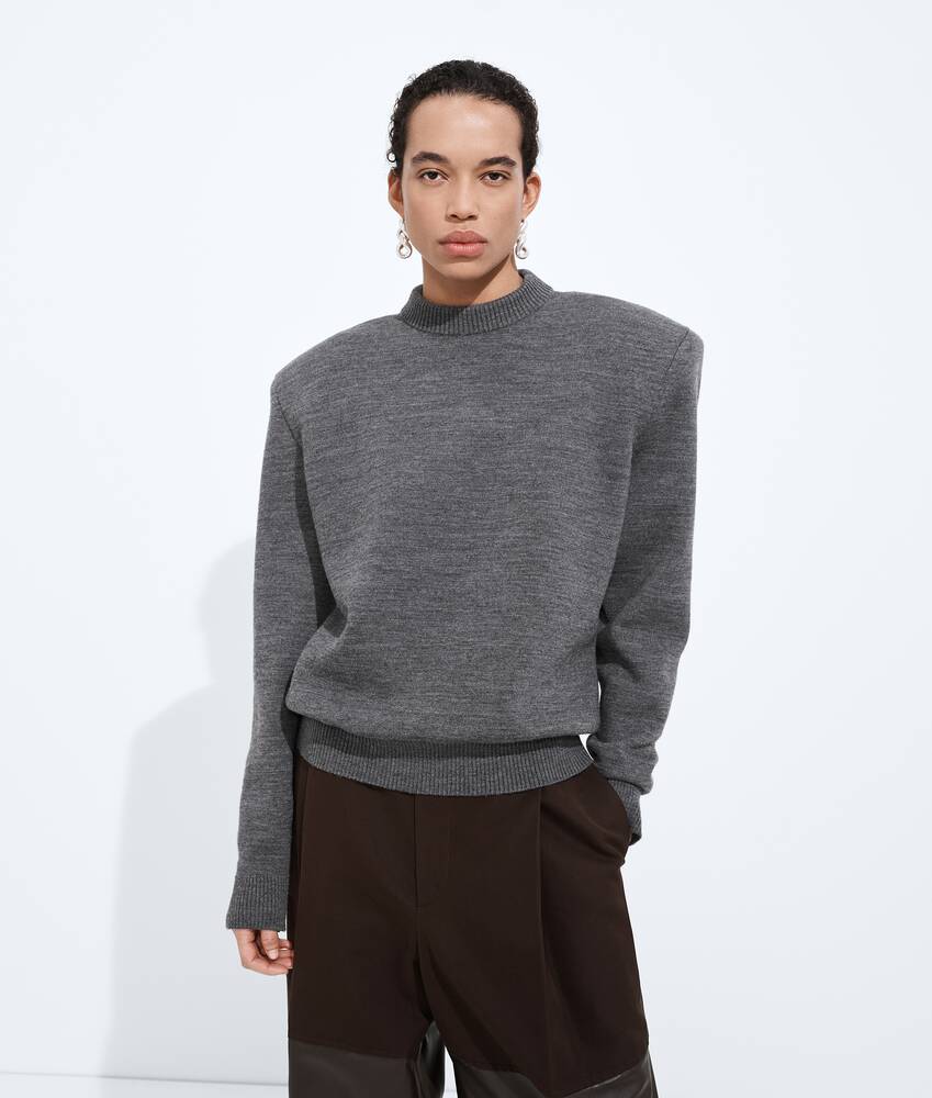 BOTTEGA VENETA 羊毛精裁针织衫