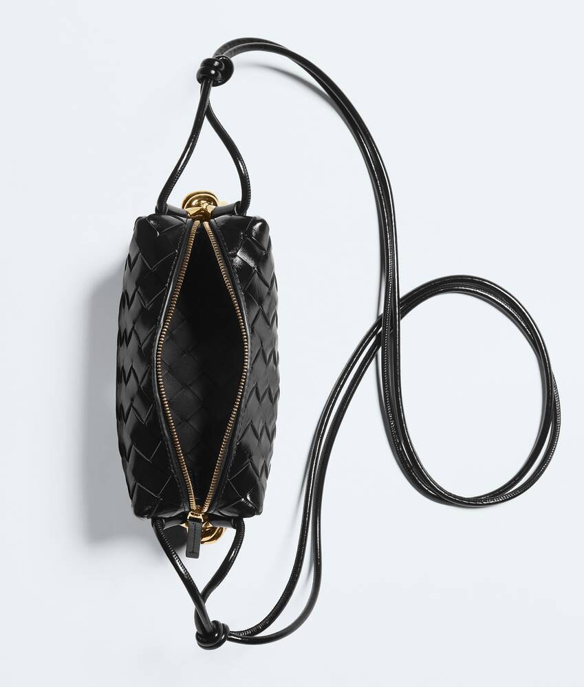 BOTTEGA VENETA Loop迷你金属扭结斜挎包
