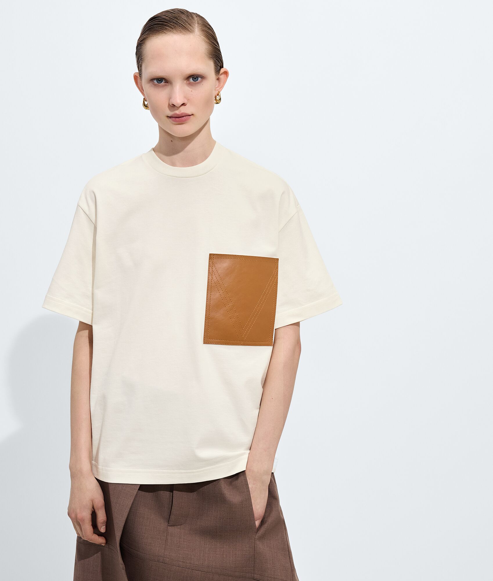 BOTTEGA VENETA 棉质针织T恤