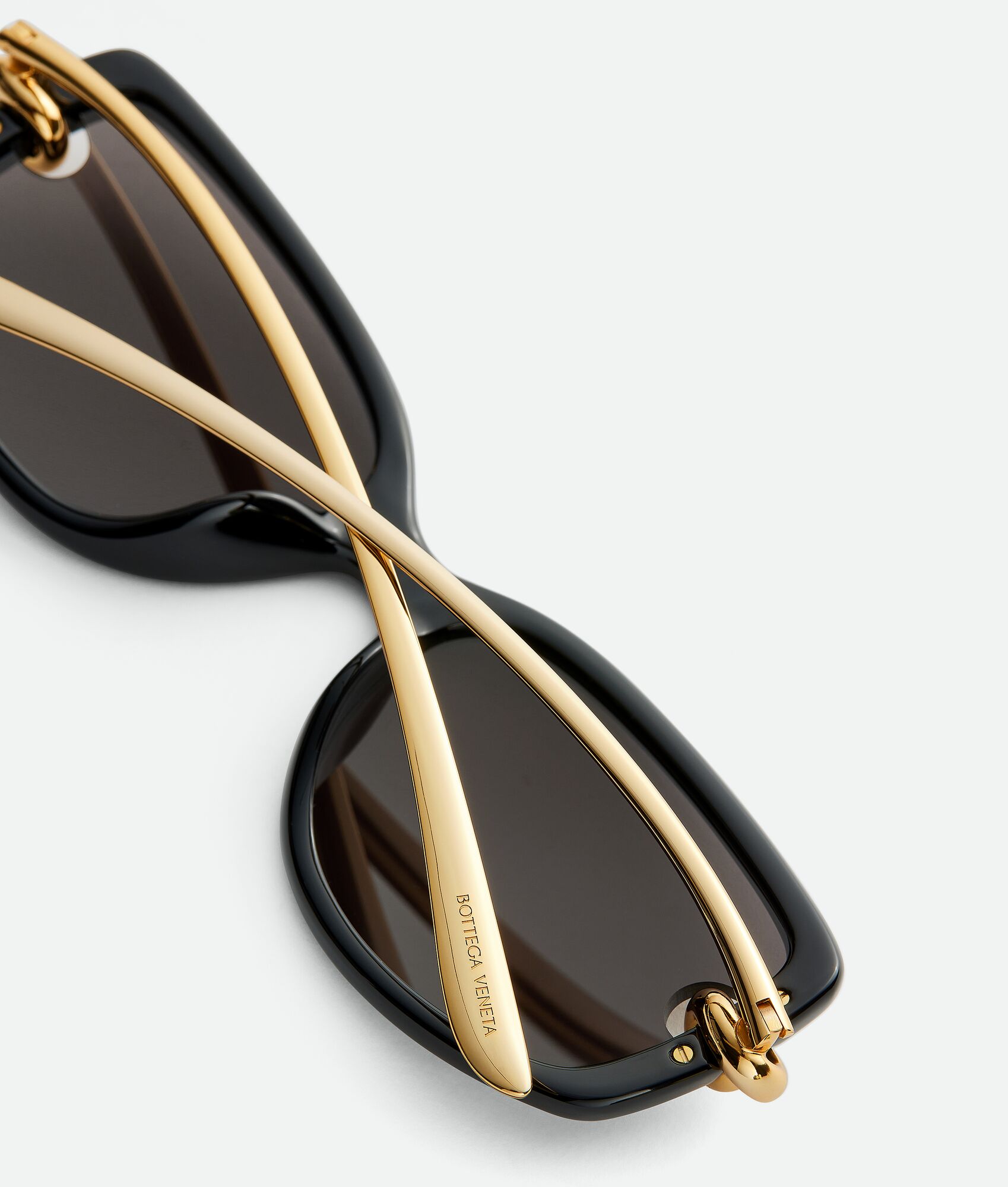 BOTTEGA VENETA Knot长方形太阳眼镜