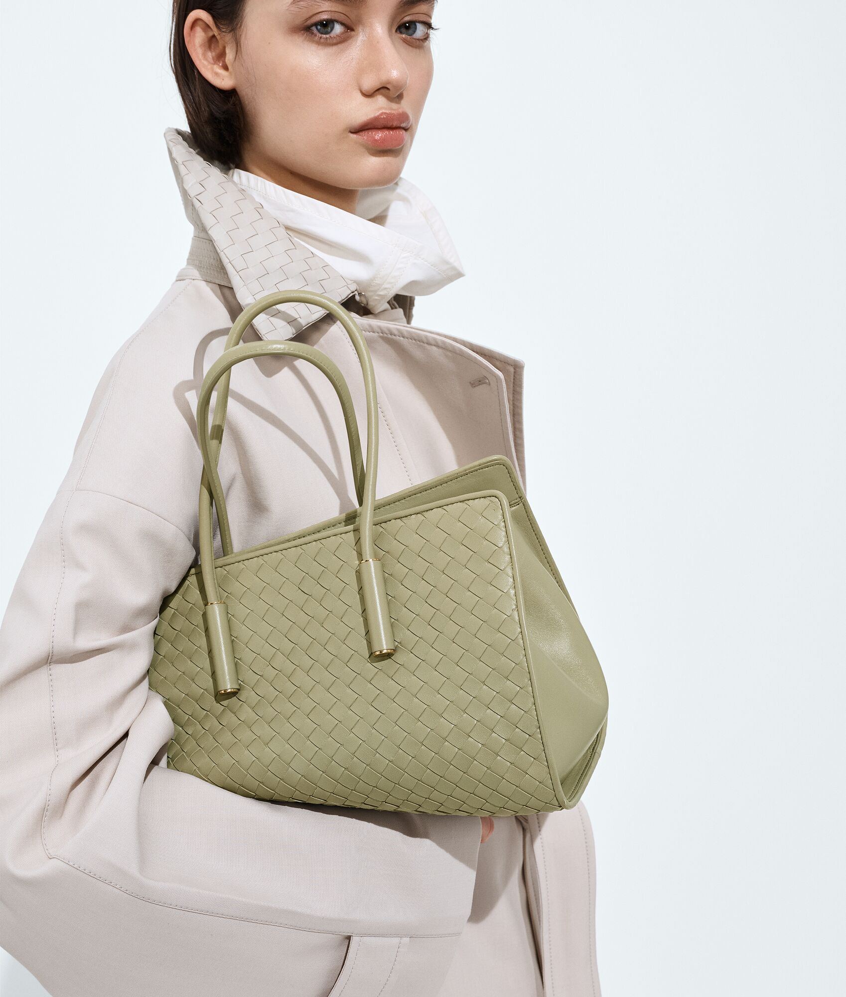 BOTTEGA VENETA 小号Barbara托特手袋
