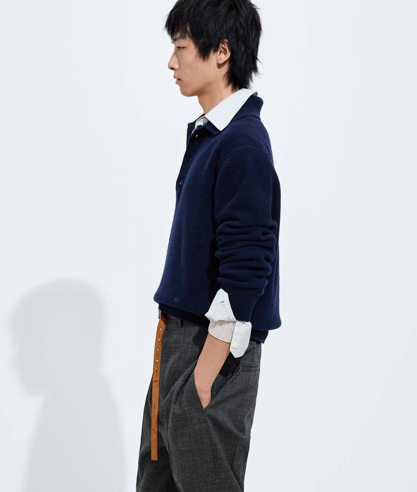BOTTEGA VENETA 羊毛Polo针织衫