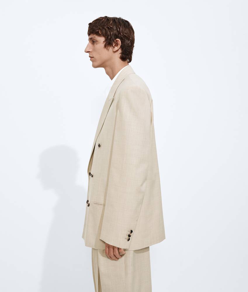 BOTTEGA VENETA 轻盈羊毛配棉质夹克