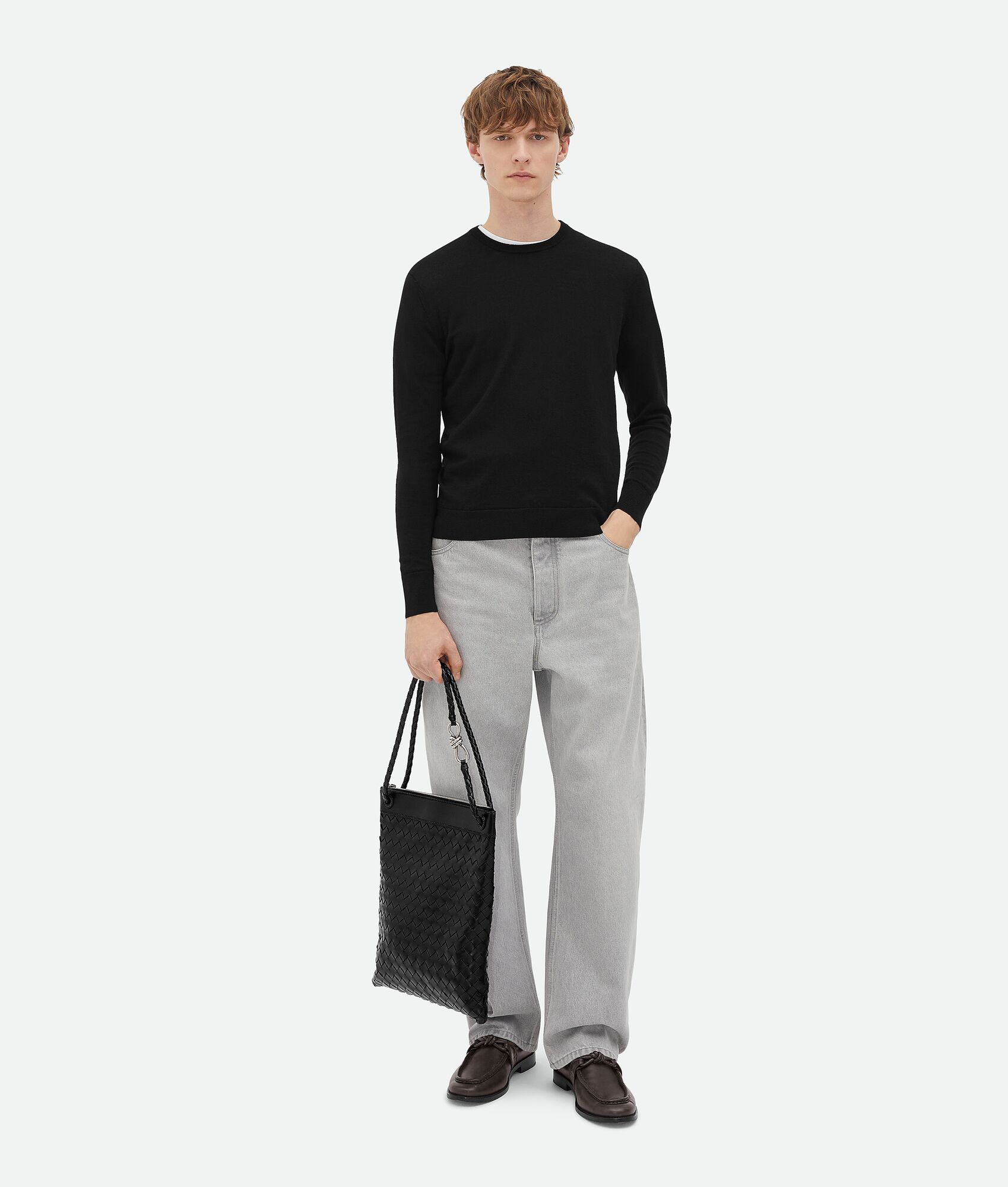 BOTTEGA VENETA Andiamo扁平背提包