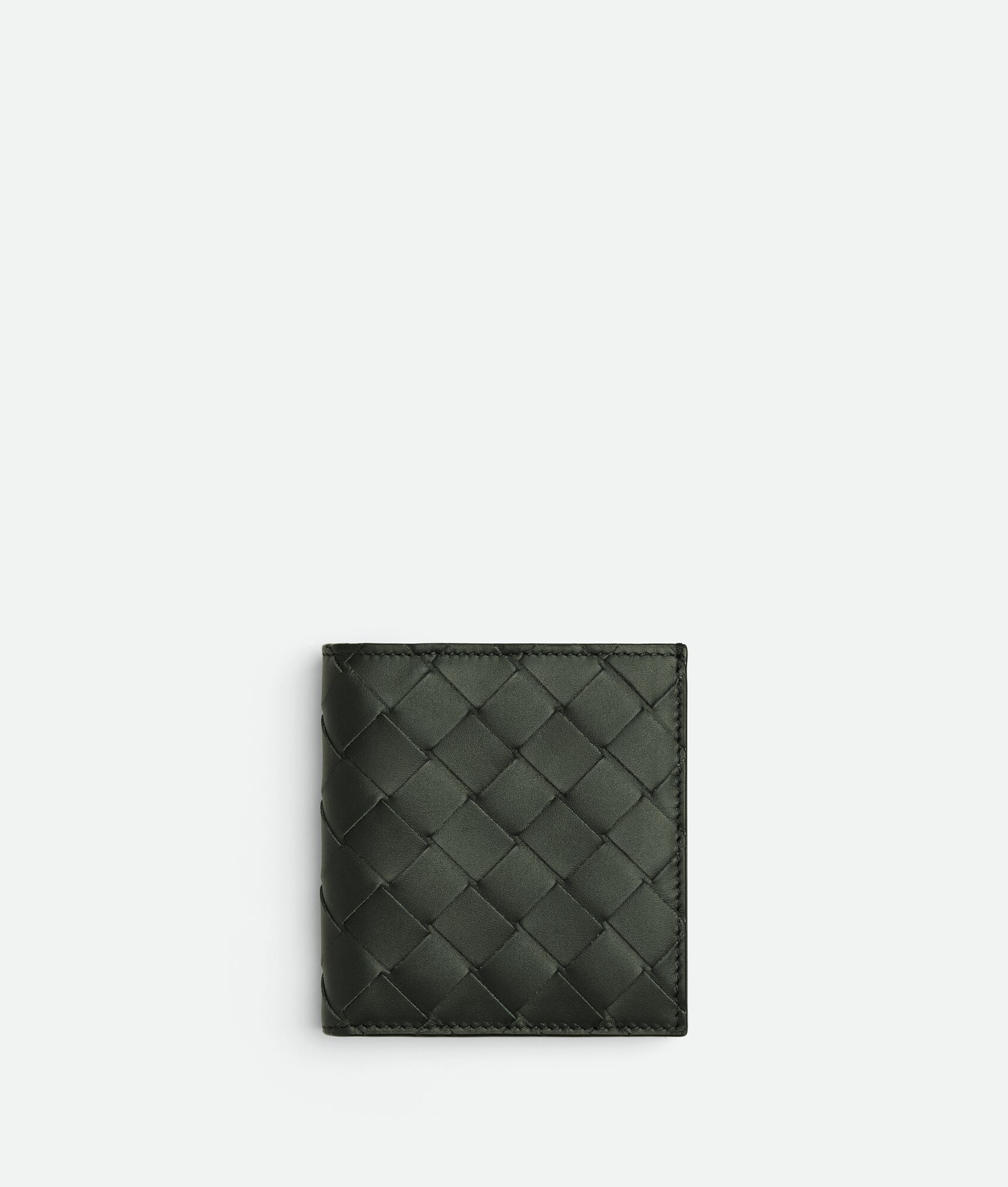 BOTTEGA VENETA Intrecciato编织双折薄钱包
