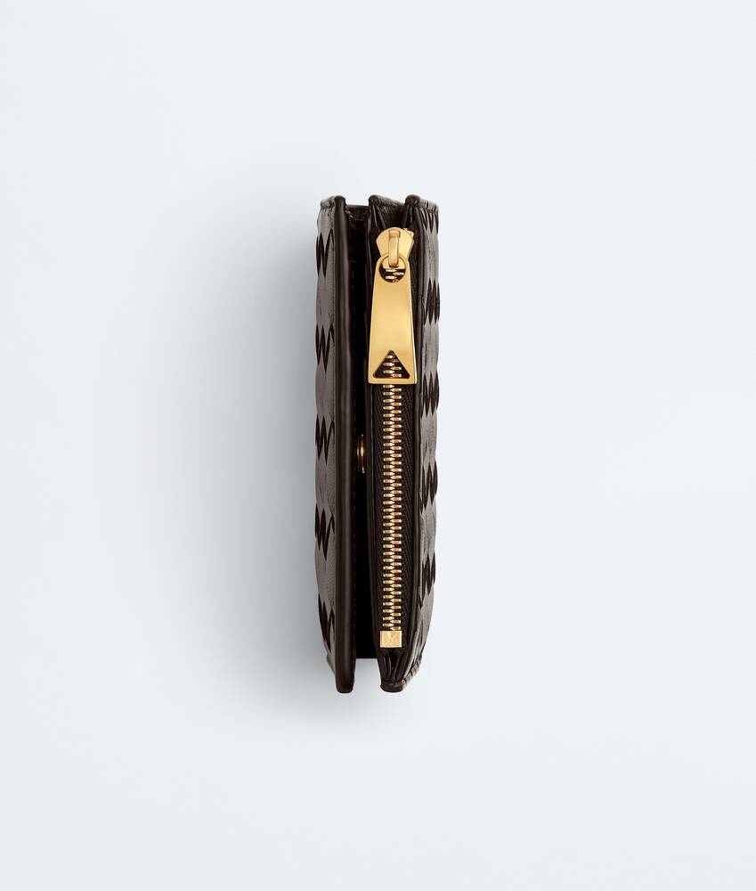 BOTTEGA VENETA 小号Intrecciato编织双折钱包
