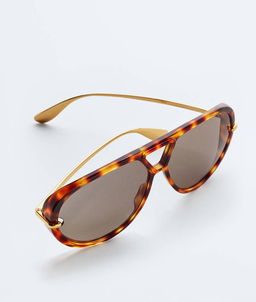 BOTTEGA VENETA Classic飞行员太阳眼镜