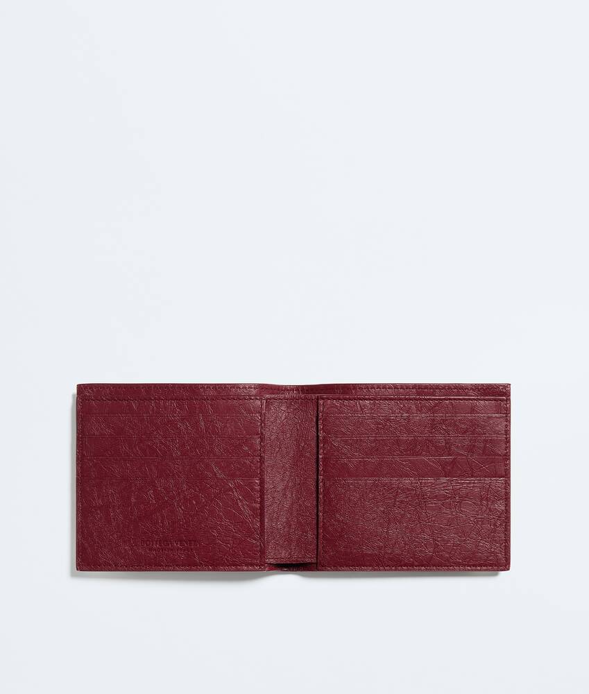BOTTEGA VENETA  编织菌丝纤维双折钱包