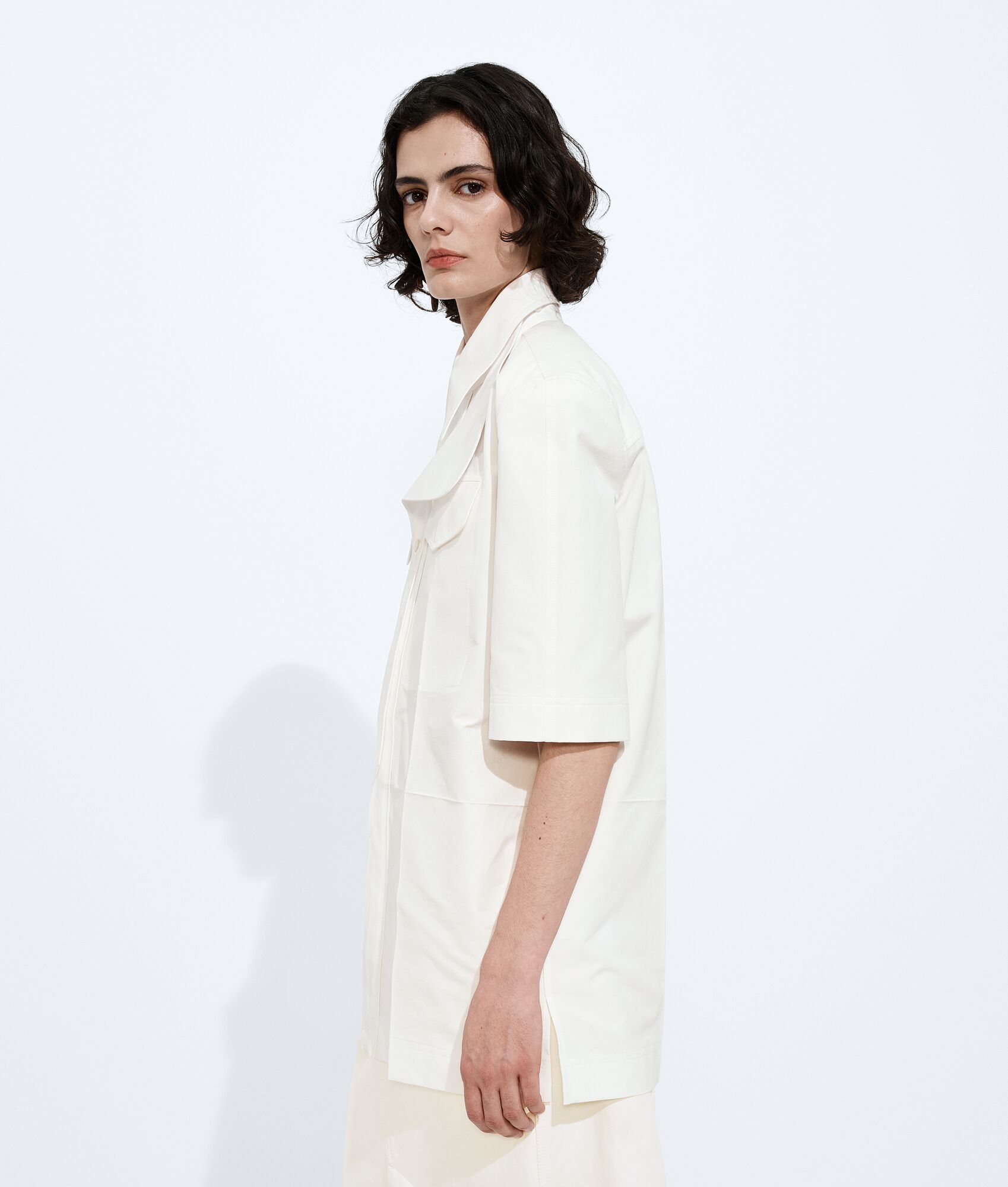 BOTTEGA VENETA 紧致棉布衬衫