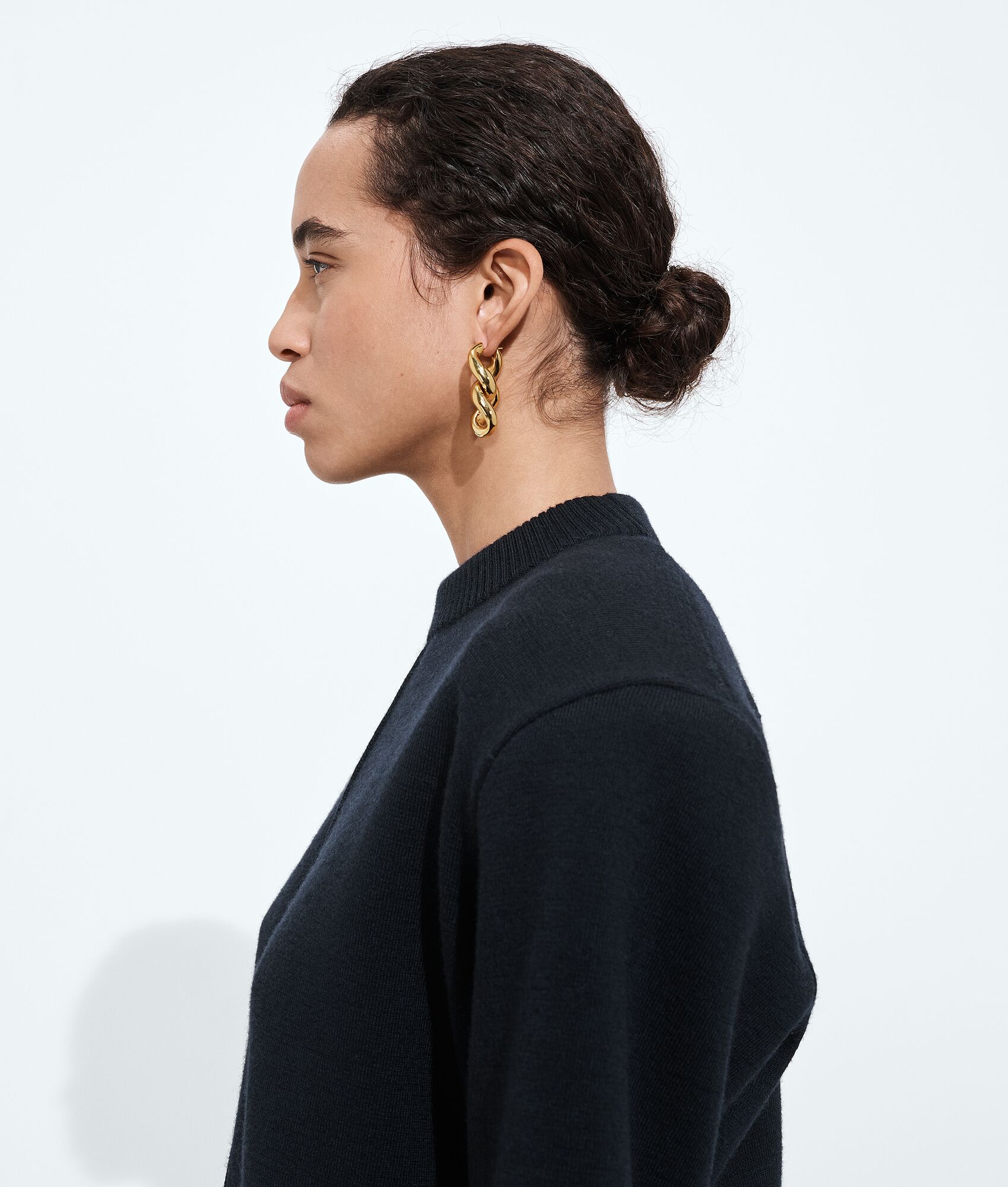 BOTTEGA VENETA Prisma链节耳环