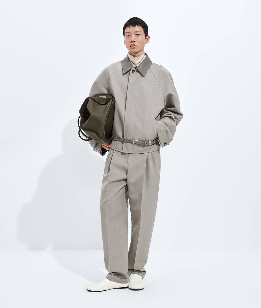 BOTTEGA VENETA 羊毛混色长裤