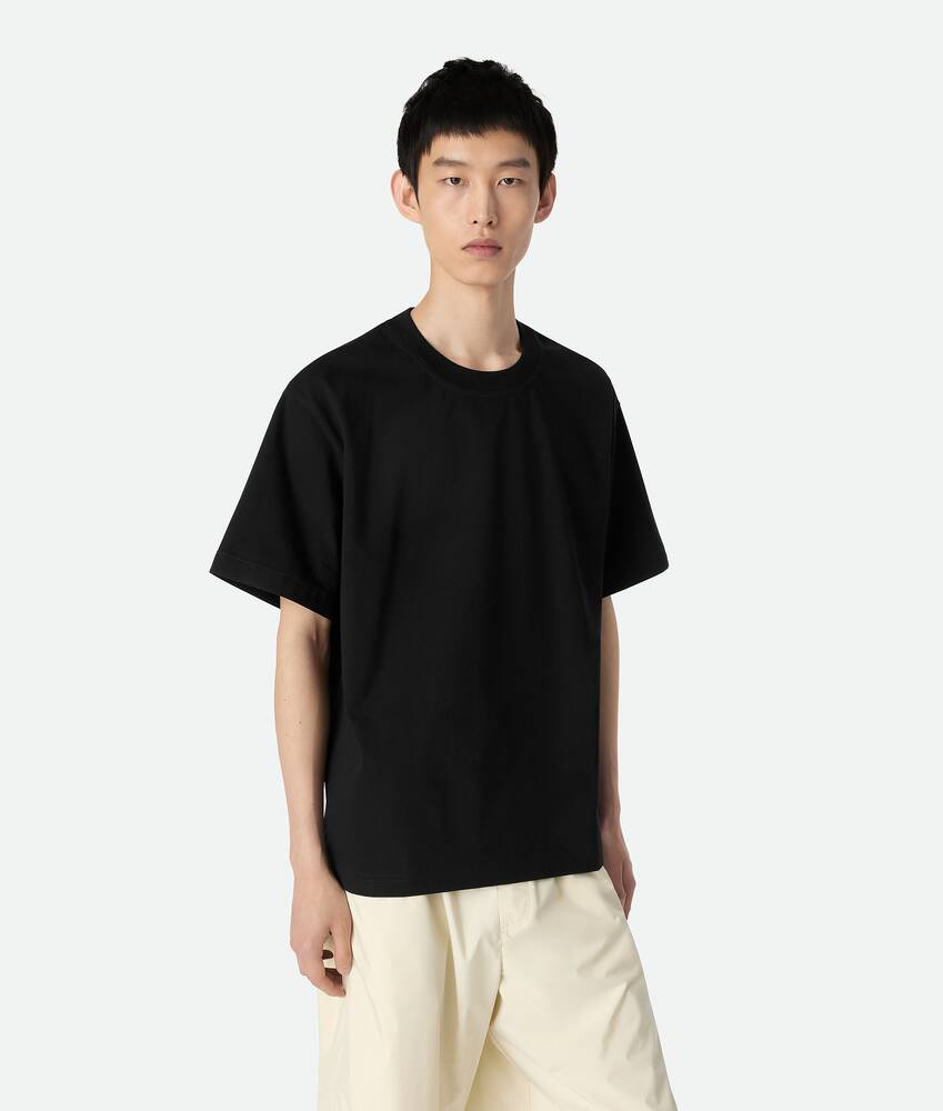 BOTTEGA VENETA 皮马棉针织T恤