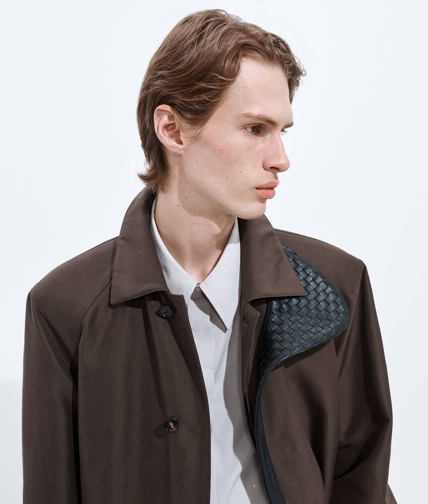 BOTTEGA VENETA 桑蚕丝配尼龙风衣
