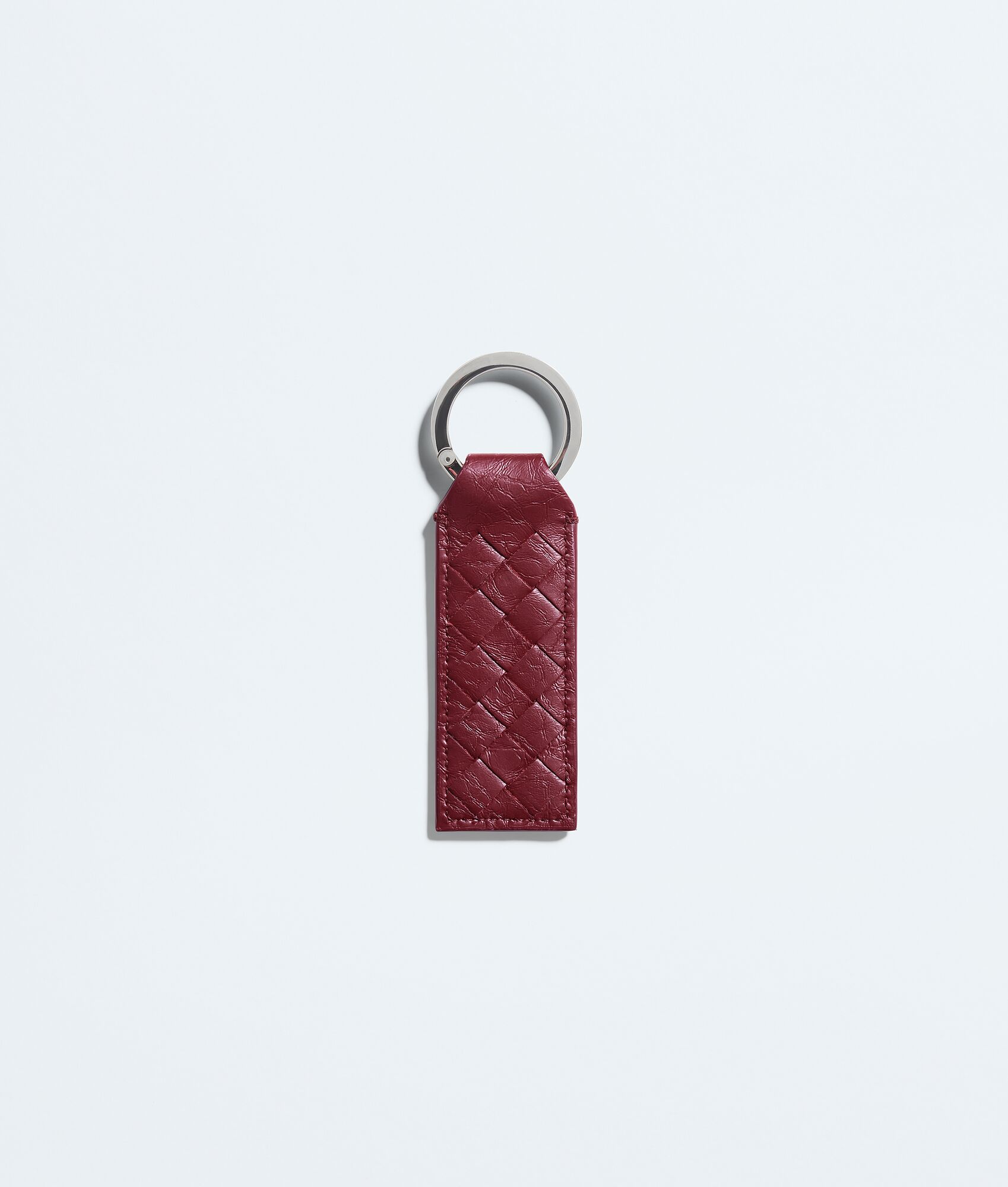 BOTTEGA VENETA 编织菌丝纤维钥匙圈